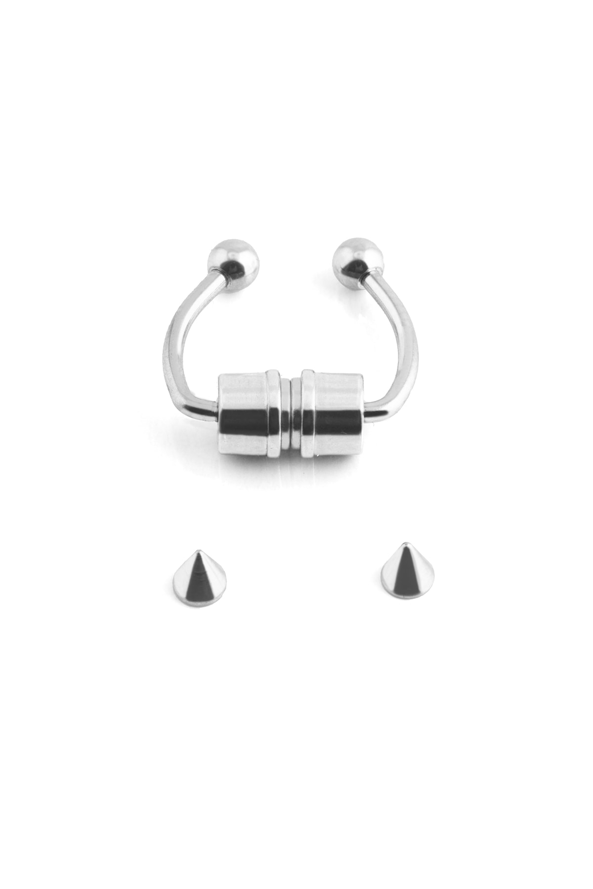 Sortie Aksesuar Cerrahi Çelik Mıknatıslı Septum Piercing 001