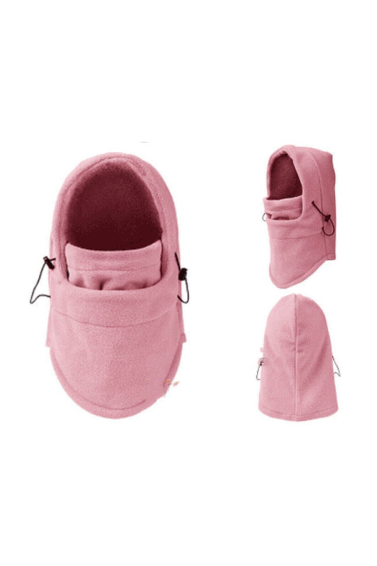 KILIÇİN Çok Fonksiyonlu Bere (6 Fonksiyon Bir Arada) - Pembe