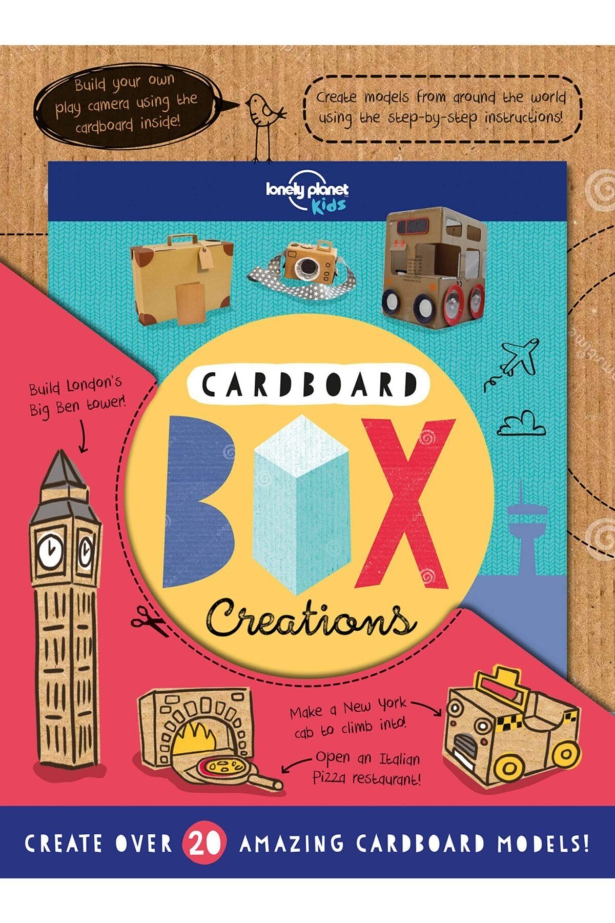 Lonely Planet Cardboard Box Creations