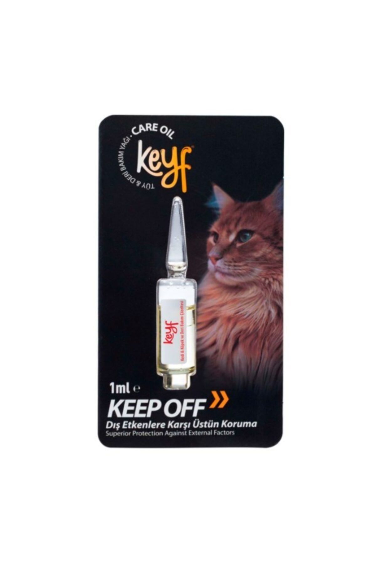 Keyf Kedi Tüy Bakım Damlası 1 Ml