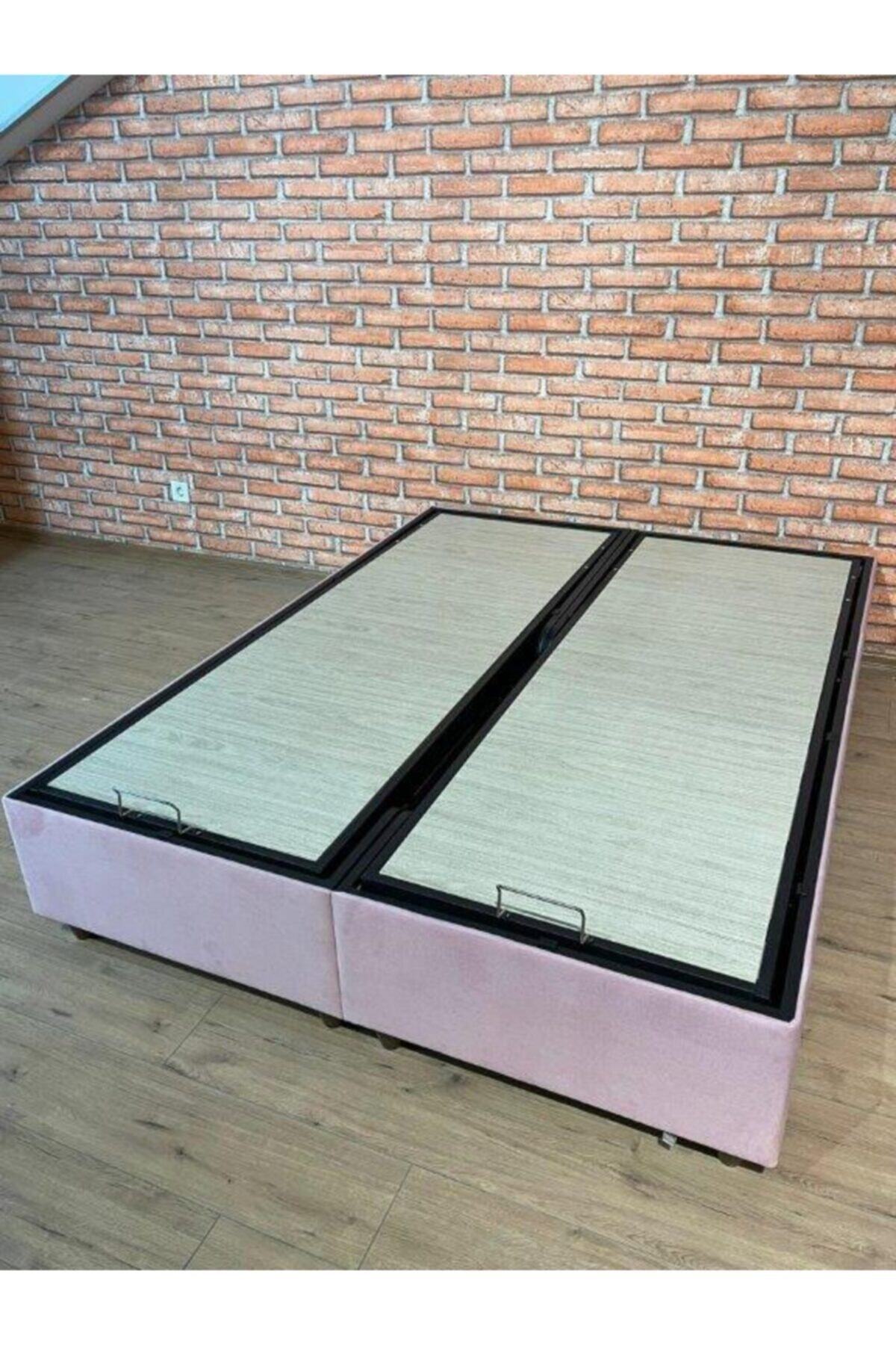 ipek mobilya Manolya Baza Çift Kişilik 160x200 ( Pembe )