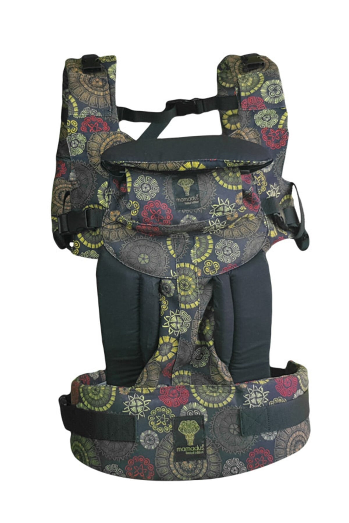 MamadusBaby Etnik Desen Her Yöne Ergonomik Kanguru