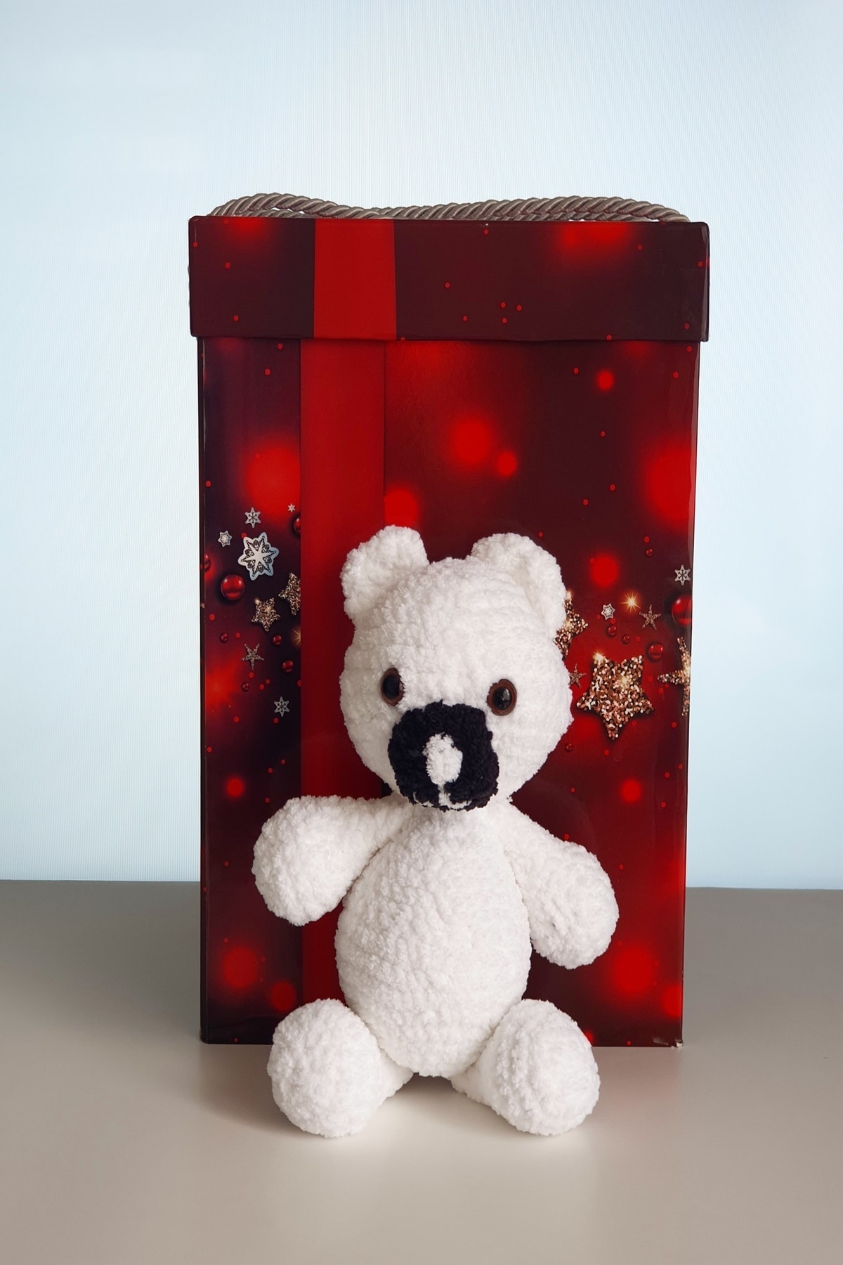 lotus collection Amigurumi Organik Örgü Oyuncak Ayıcık