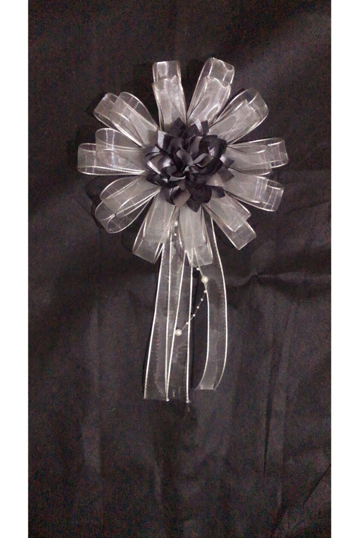 Assa Bohça Damat Gri,siyah Bohça Süsü , Nişan Bohçası 1 Adet