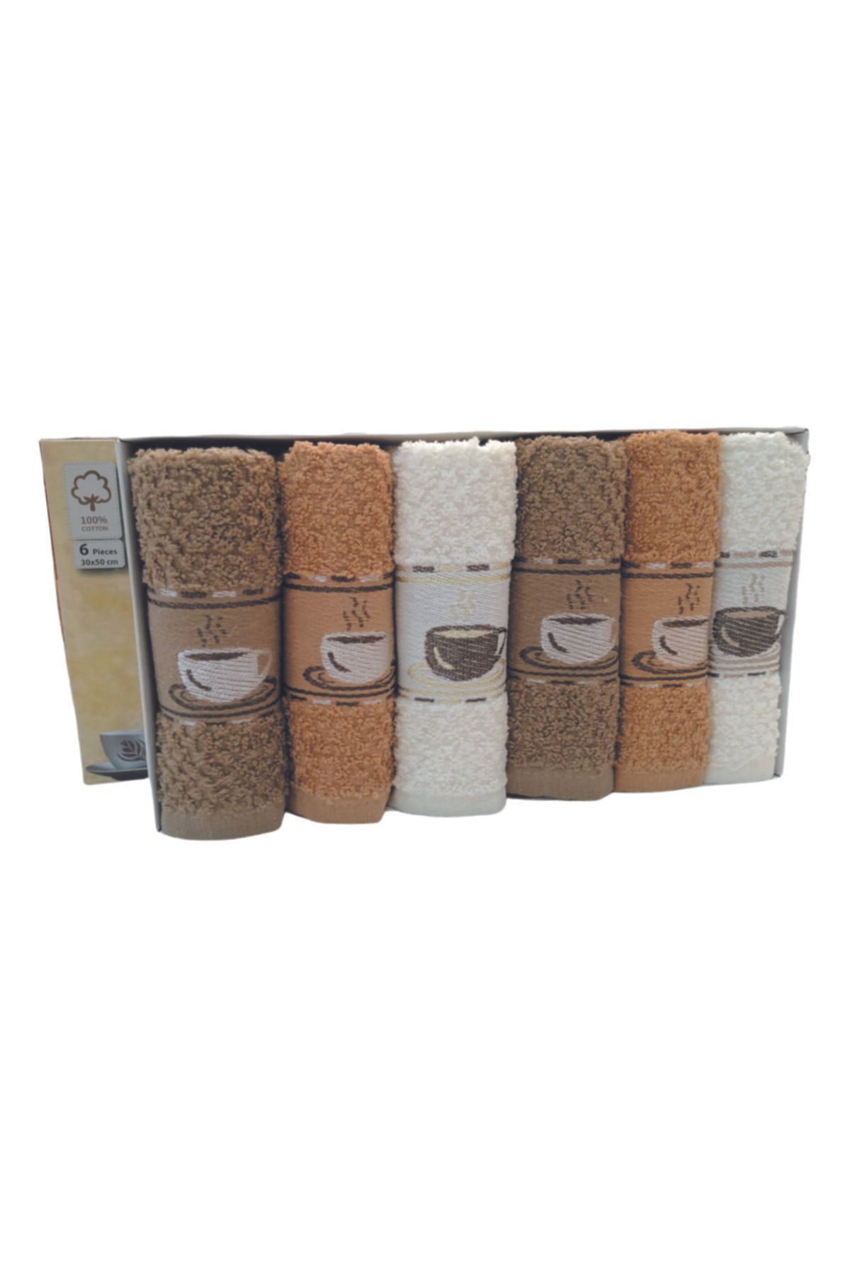 MisiHome 30x50 Mutfak Havlusu 6'lı
