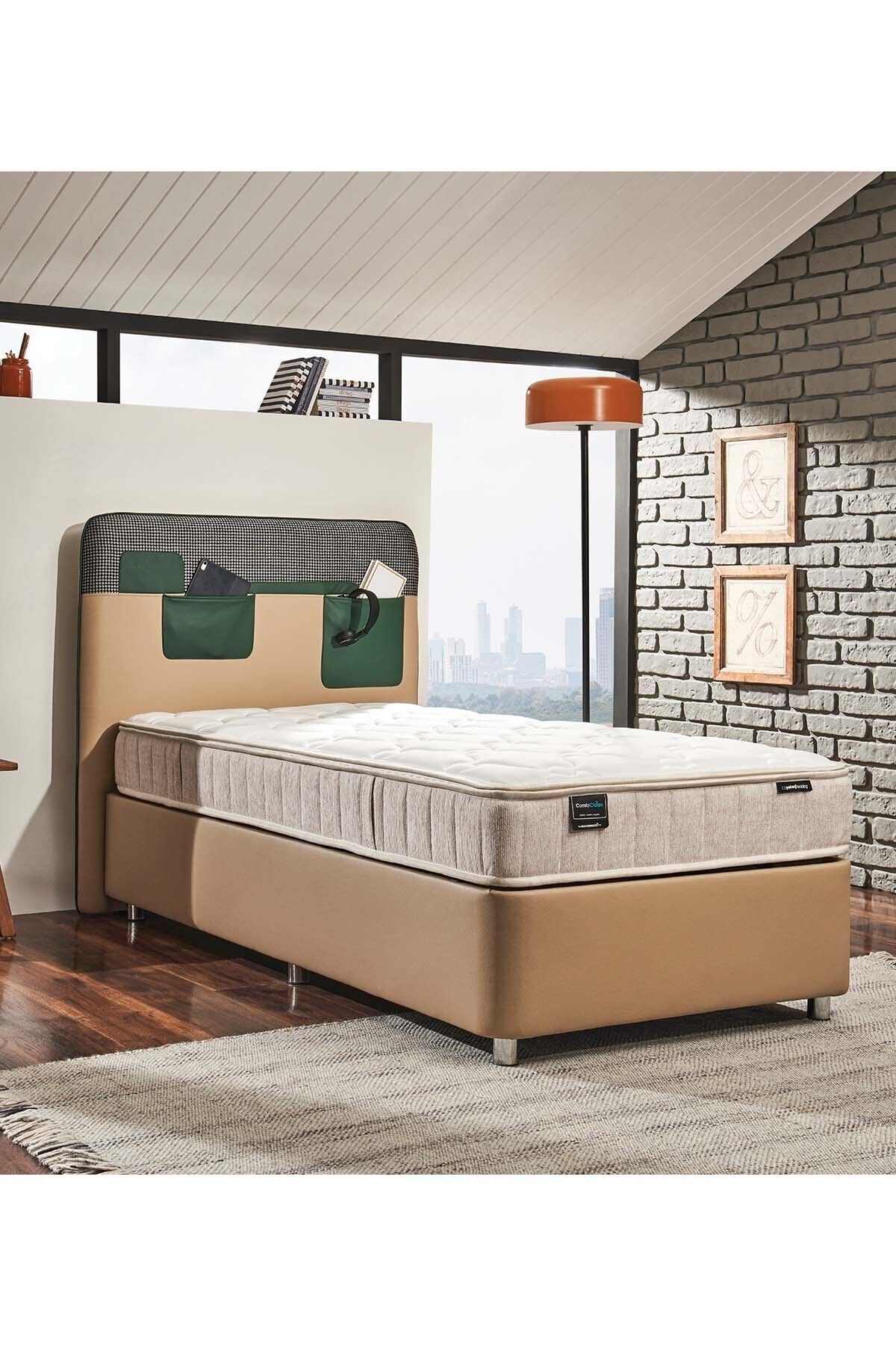 Yataş Bedding Mona Başlık Conform Baza Comfo Clean Genç Set 90x190 - S.kahve