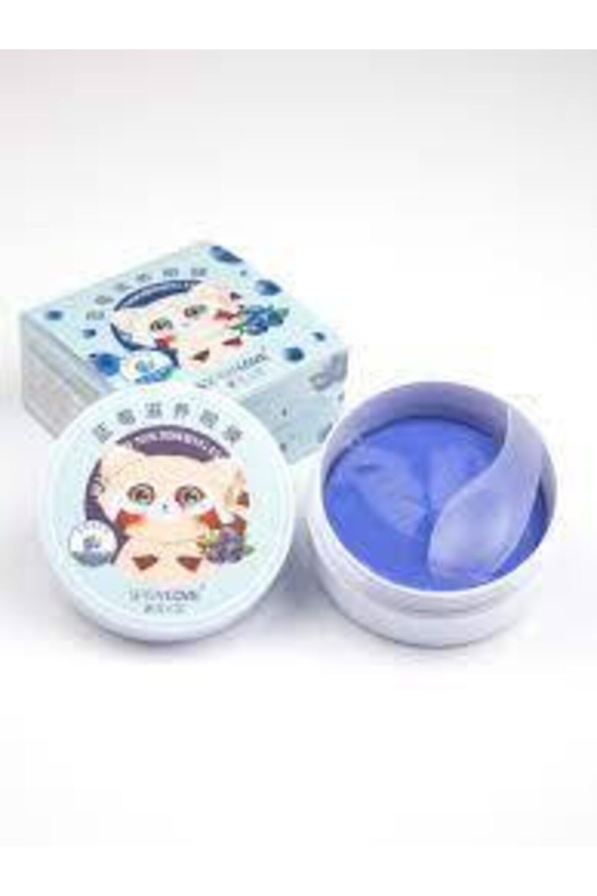 REDLİP COSMETİC Redlip Kırışıklık Karşıtı, Cilt Aydınlatıcı Blue Berry Nourıshıng Göz Altı Maskesi 1.4gx60 Adet