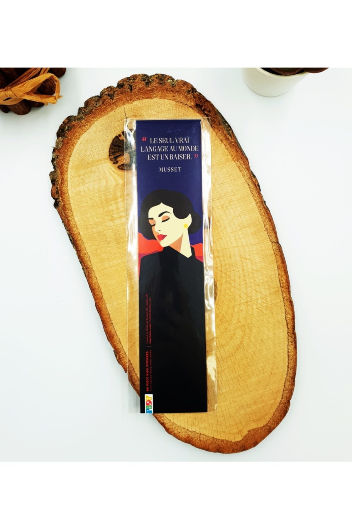 Kuti Store Yapışkanlı Sticker'lı Kitap Ayracı