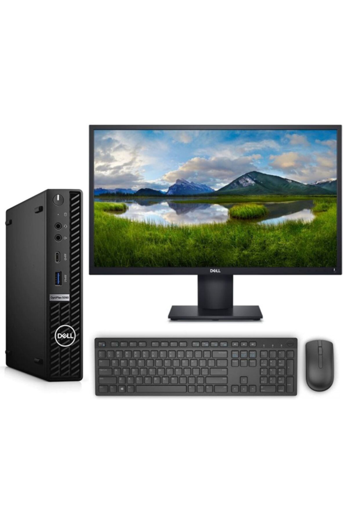 Dell Optiplex 5090mff Intel Core I7 10700 8gb 1tb + 256gb Ssd Freedos 23.8 M. Mini Bilgisayar