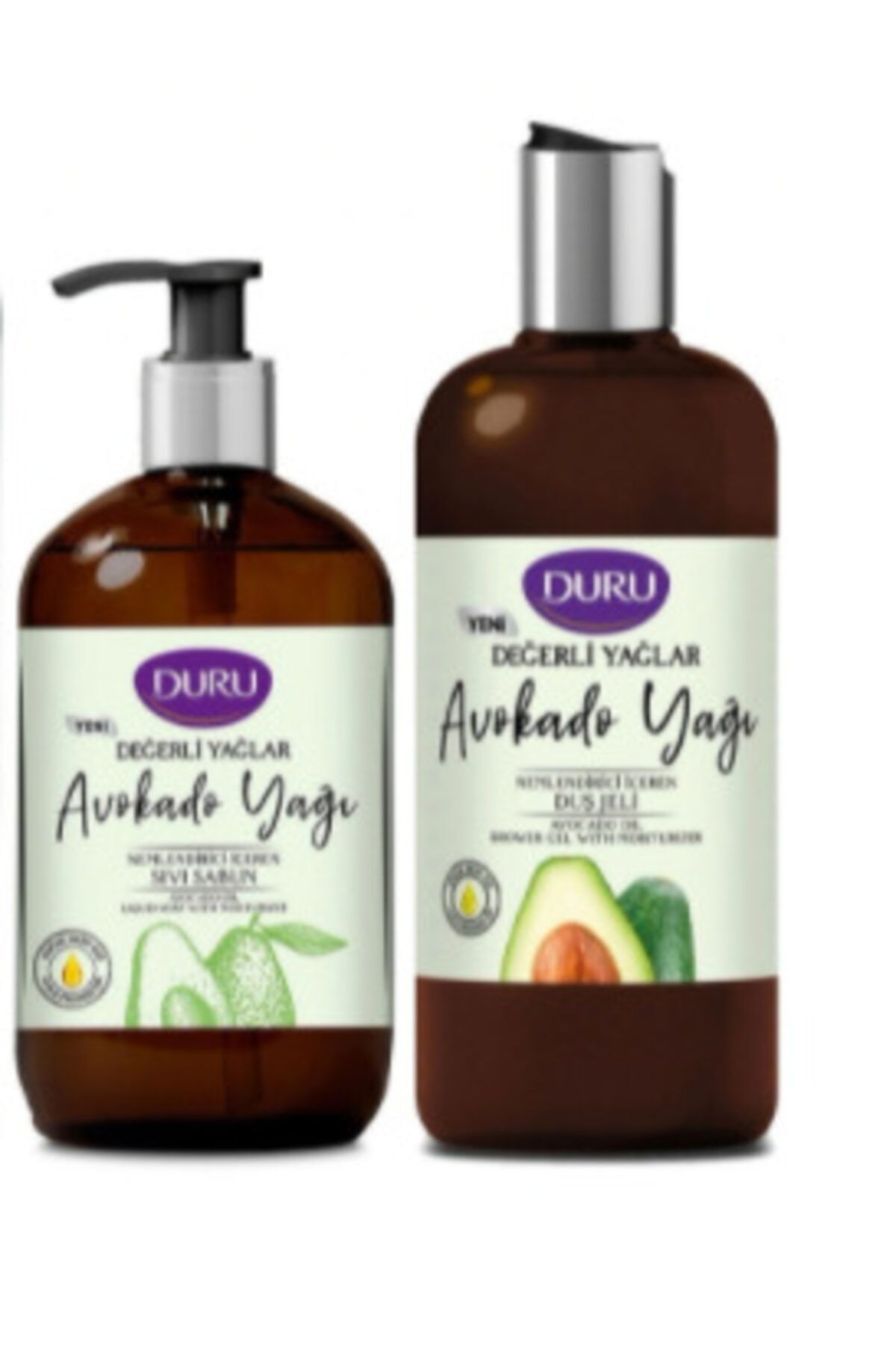Duru Avokado Özlü Sıvı Sabun 500 Ml + Avokado Özlü Duş Jeli 500 Ml