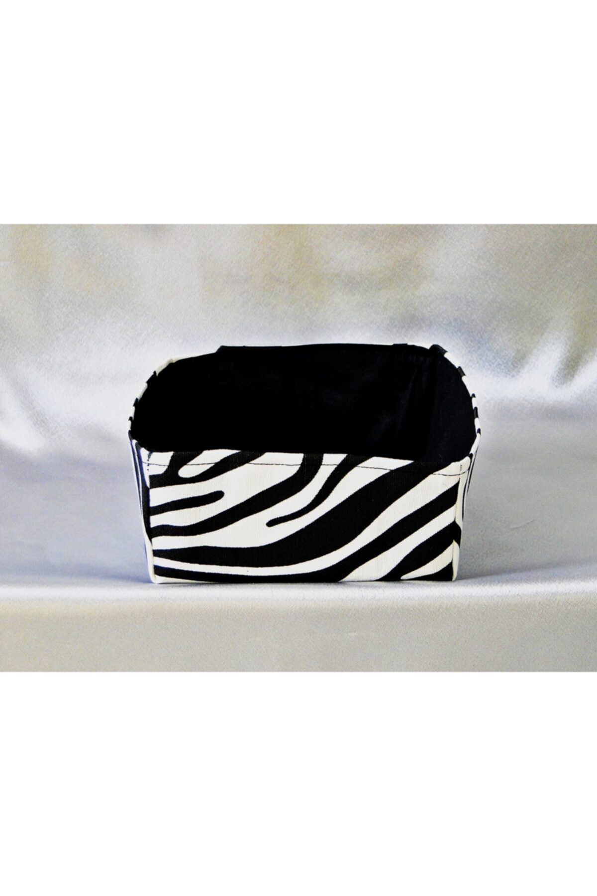 BeggDeco Zebra Desen Yıkanabilir Kumaş Peçetelik 15*6 Cm