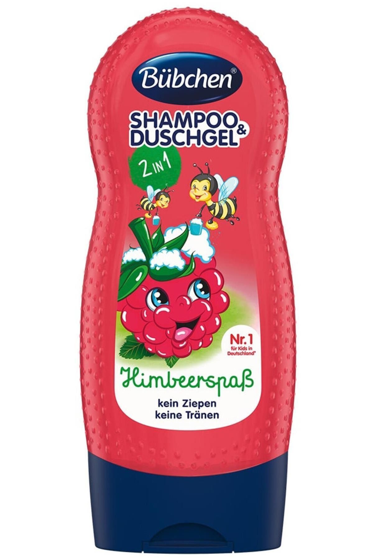Bübchen Çocuk Şampuanı Ve Duş Jeli Frambuaz 230ml