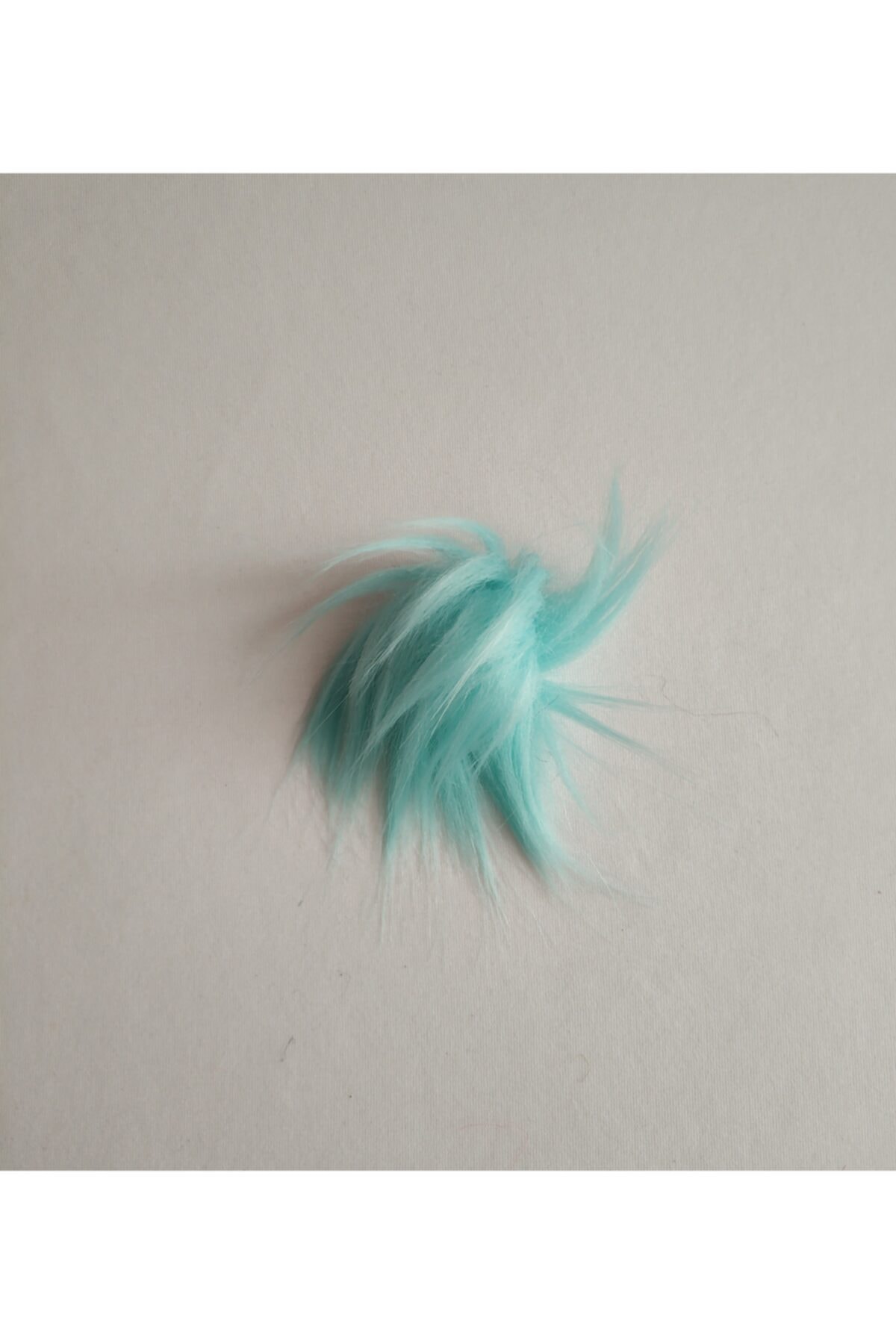 ATMACA TUHAFİYE Tüylü Ponpon-şapka Ponponu Mint