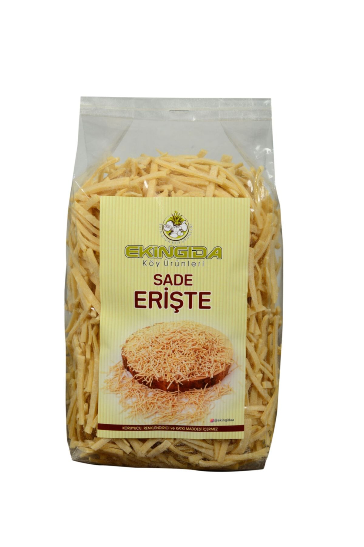 Ekin Gıda Köy Ürünleri Sade Erişte