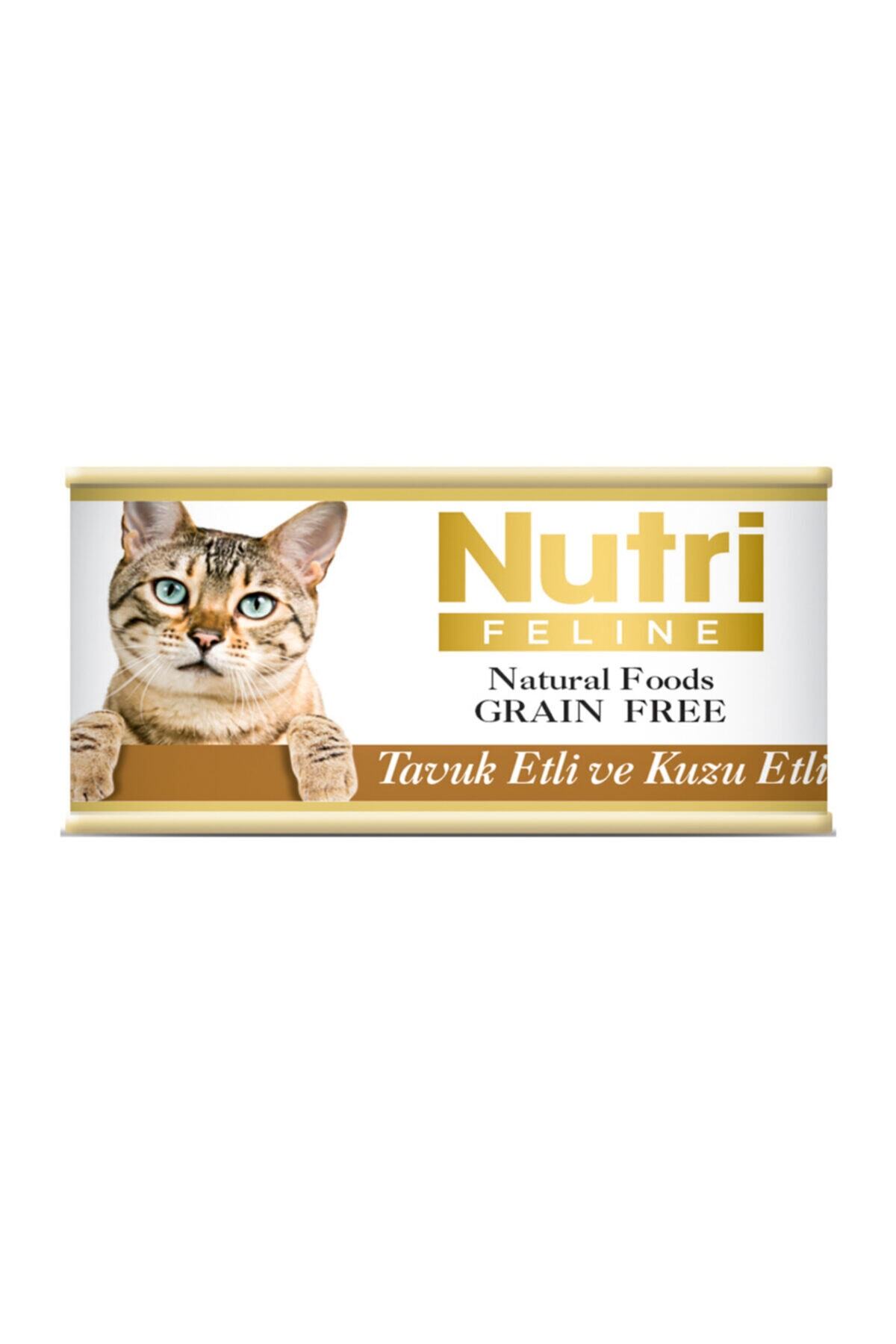 Nutri Feline Tavuk&kuzu Etli 85gr Nutri Yaş Kedi Maması 32adet