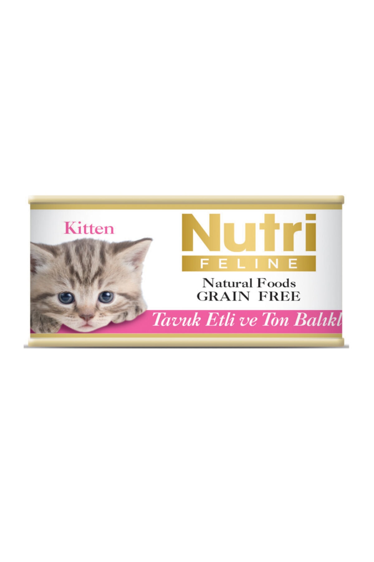 Nutri Feline Tavuklu&ton Balıklı 85gr Kitten Nutri Yaş Kedi Maması 32adet