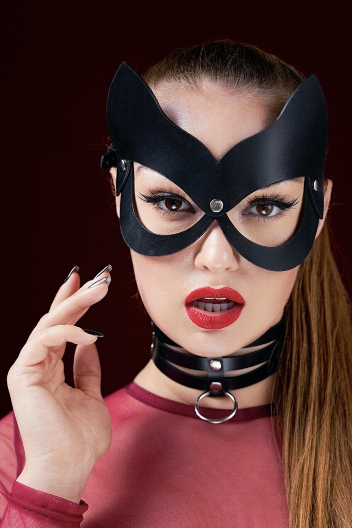 secret moda Fantazi Maske Ve Boyunluk Aksesuar