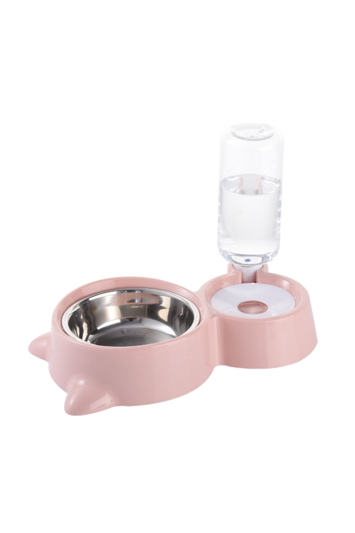iloveit Mikopet Kulaklı Mama Su Kabı-pembe