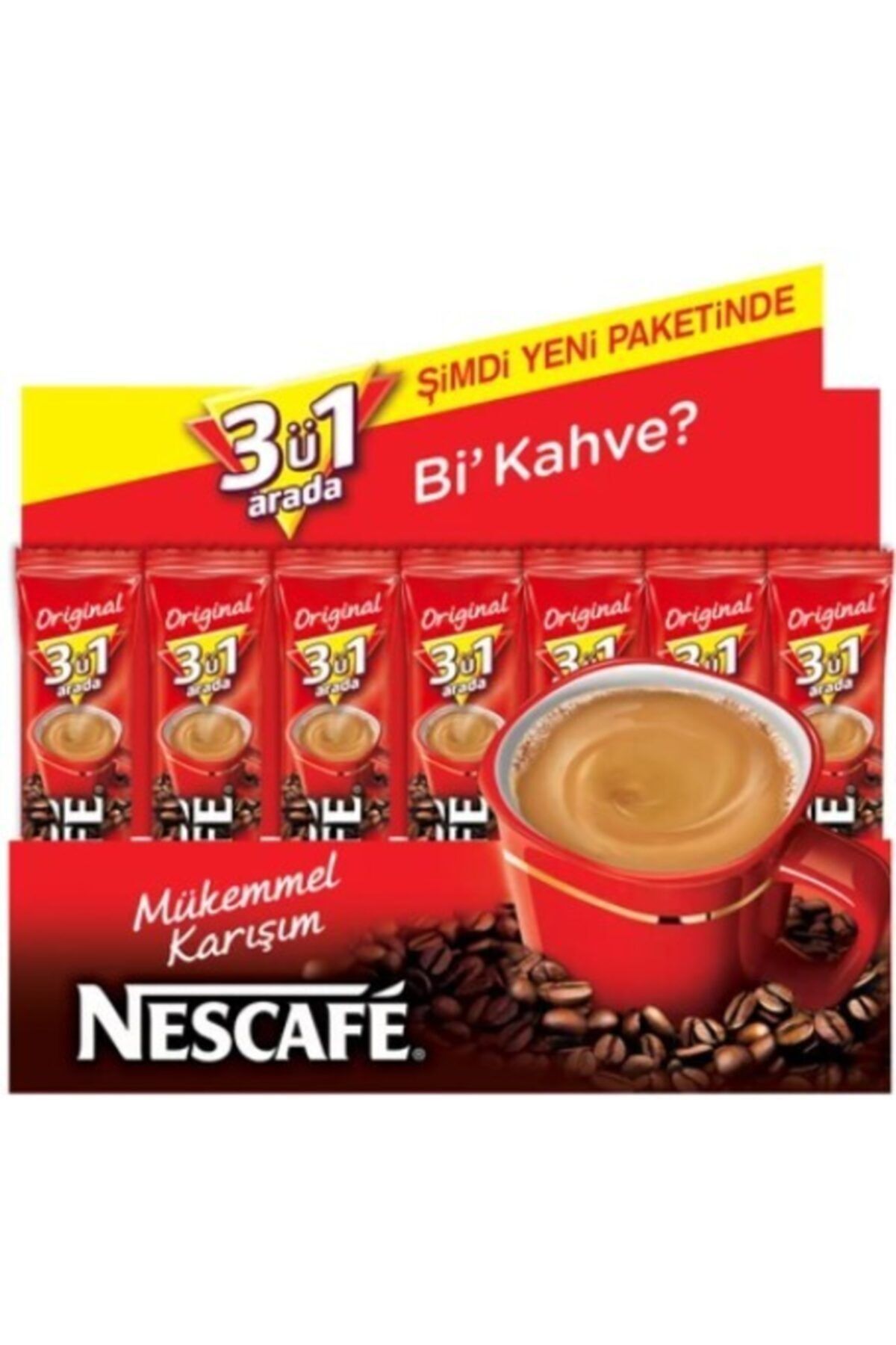 Nescafe 3'ü1 Arada 17grx96'lı Orıgınal