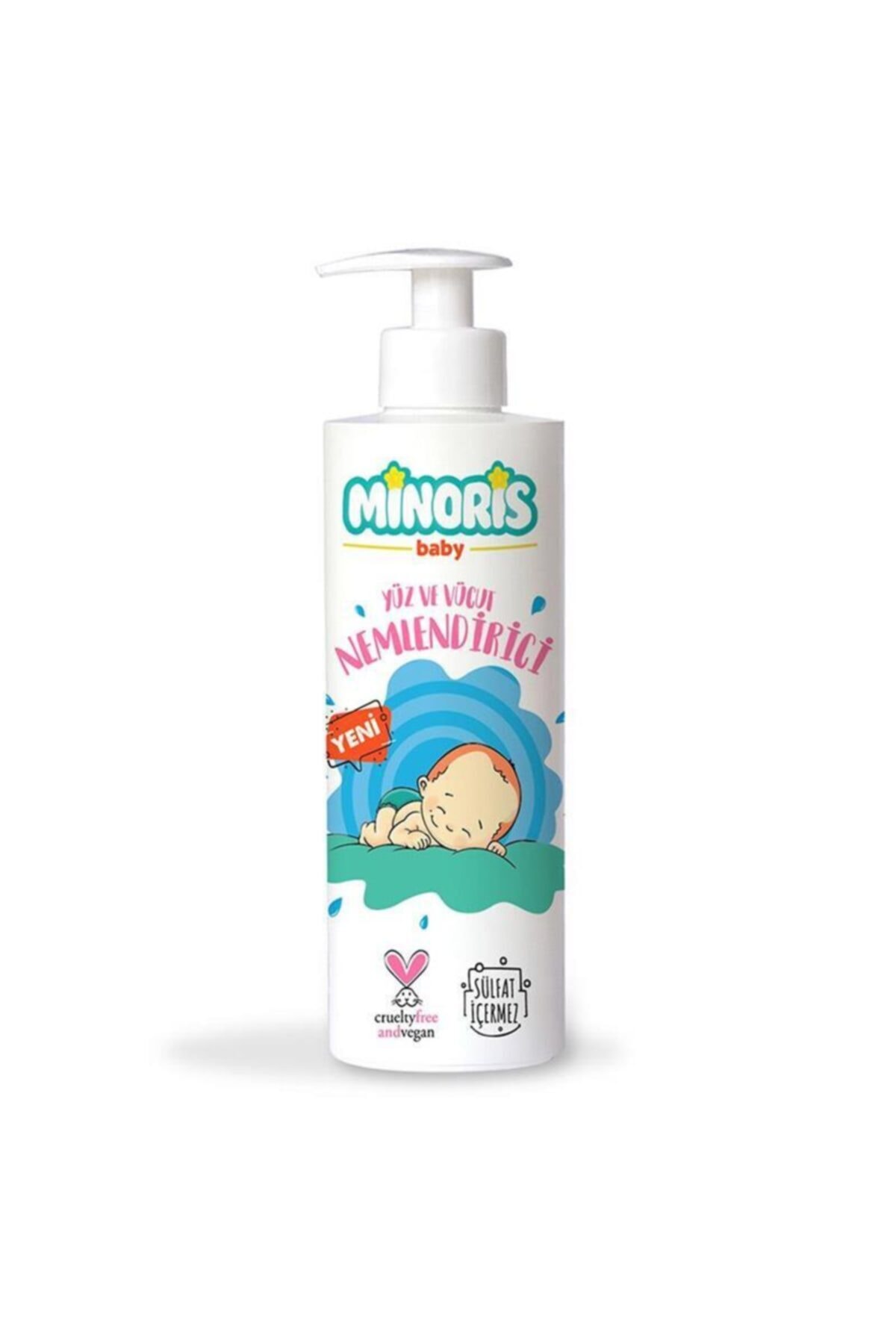 Mino Ris Baby Organik El Yüz Ve Vücut Nemlendirici 200 Ml