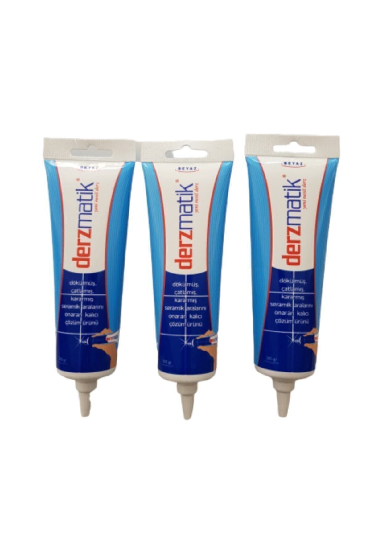 Derzmatik Gaga Uçlu Beyaz 380 Gr. 3'lü