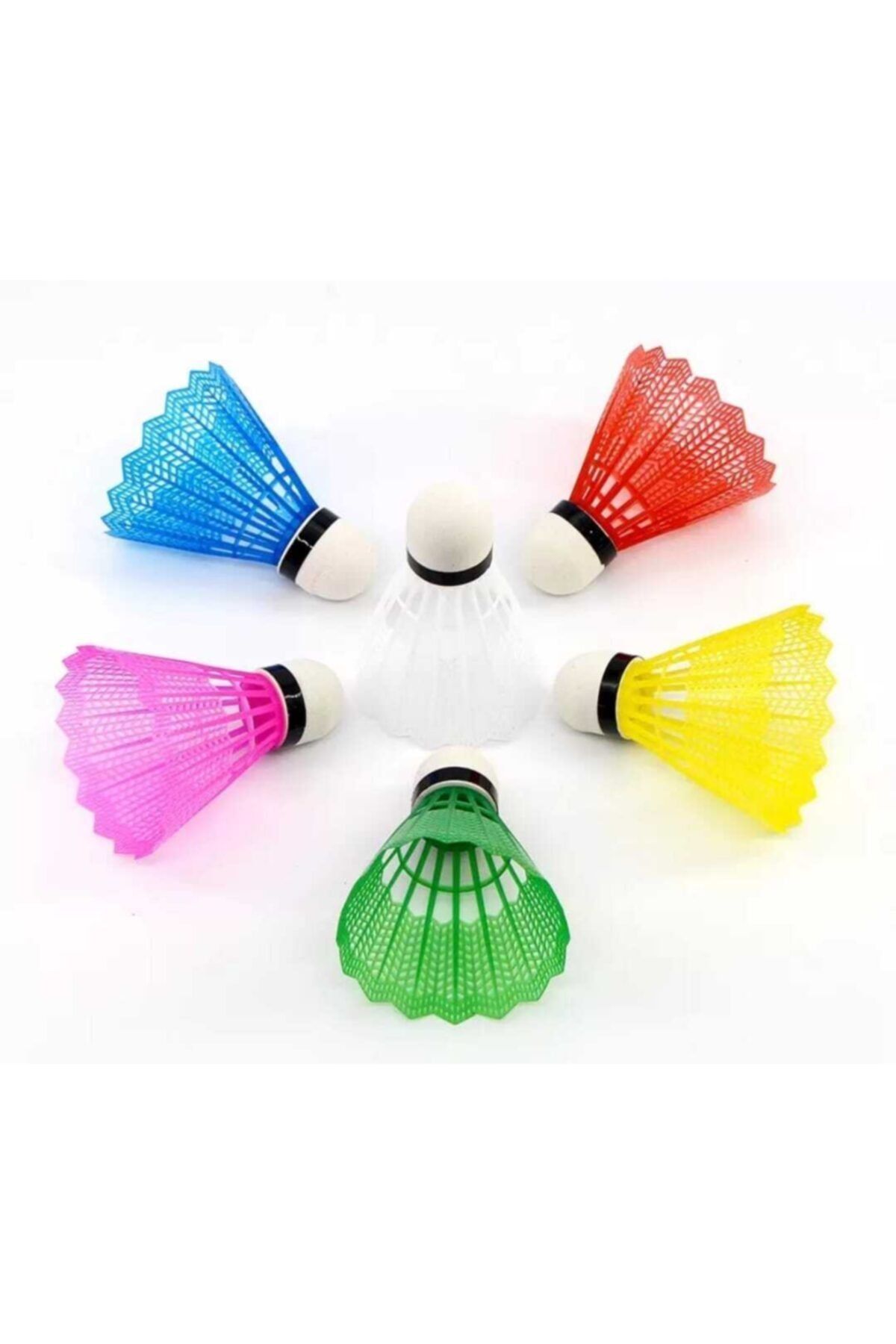 YSFDMR Badminton Topu 6'lı Renkli