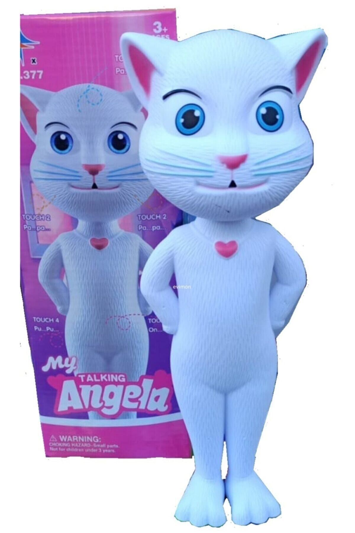 SUDEN Tom Kedi Angela Dokunduğunda Tepki Veren Konuşabilen 28 Cm