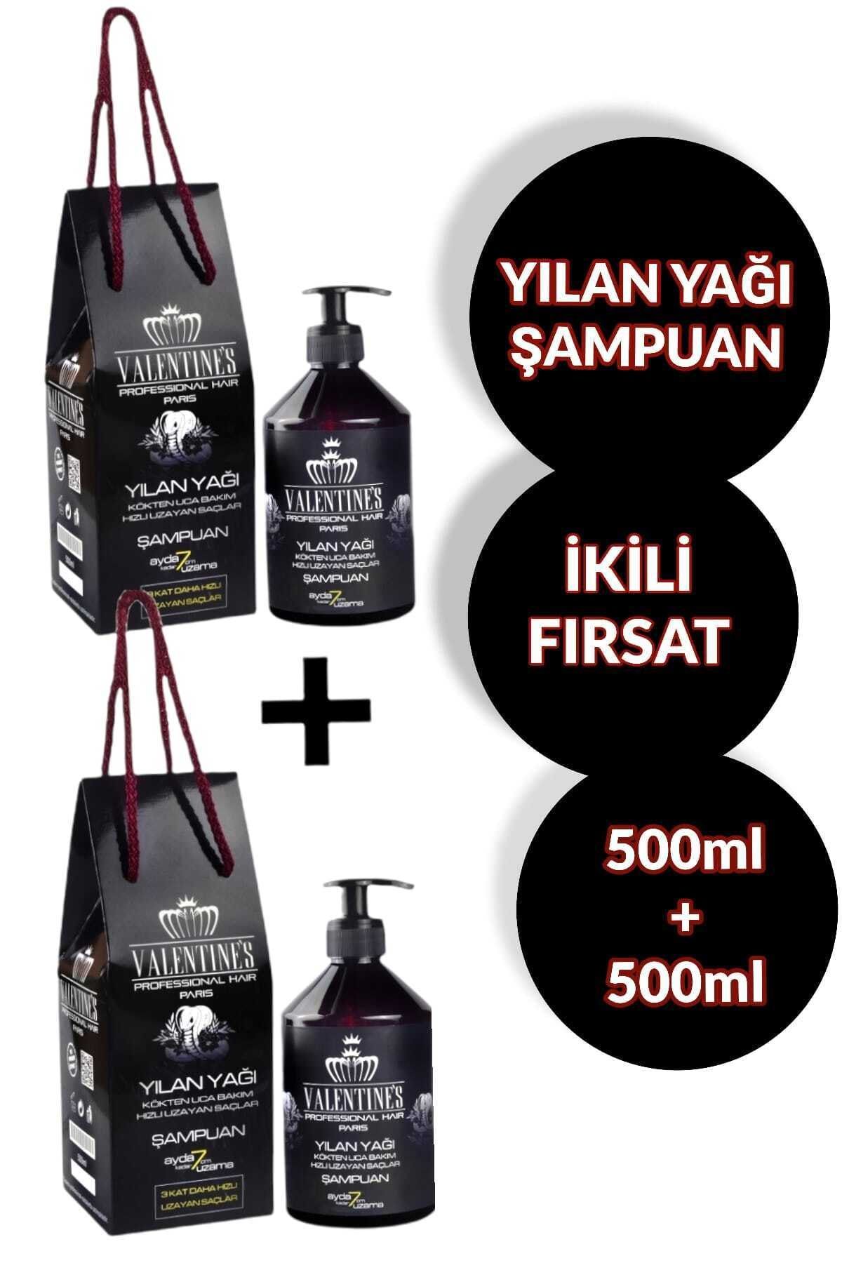 VALENTINES PROFESSIONAL Professionan Yılan Yağı Şampuan 2li Kampanya