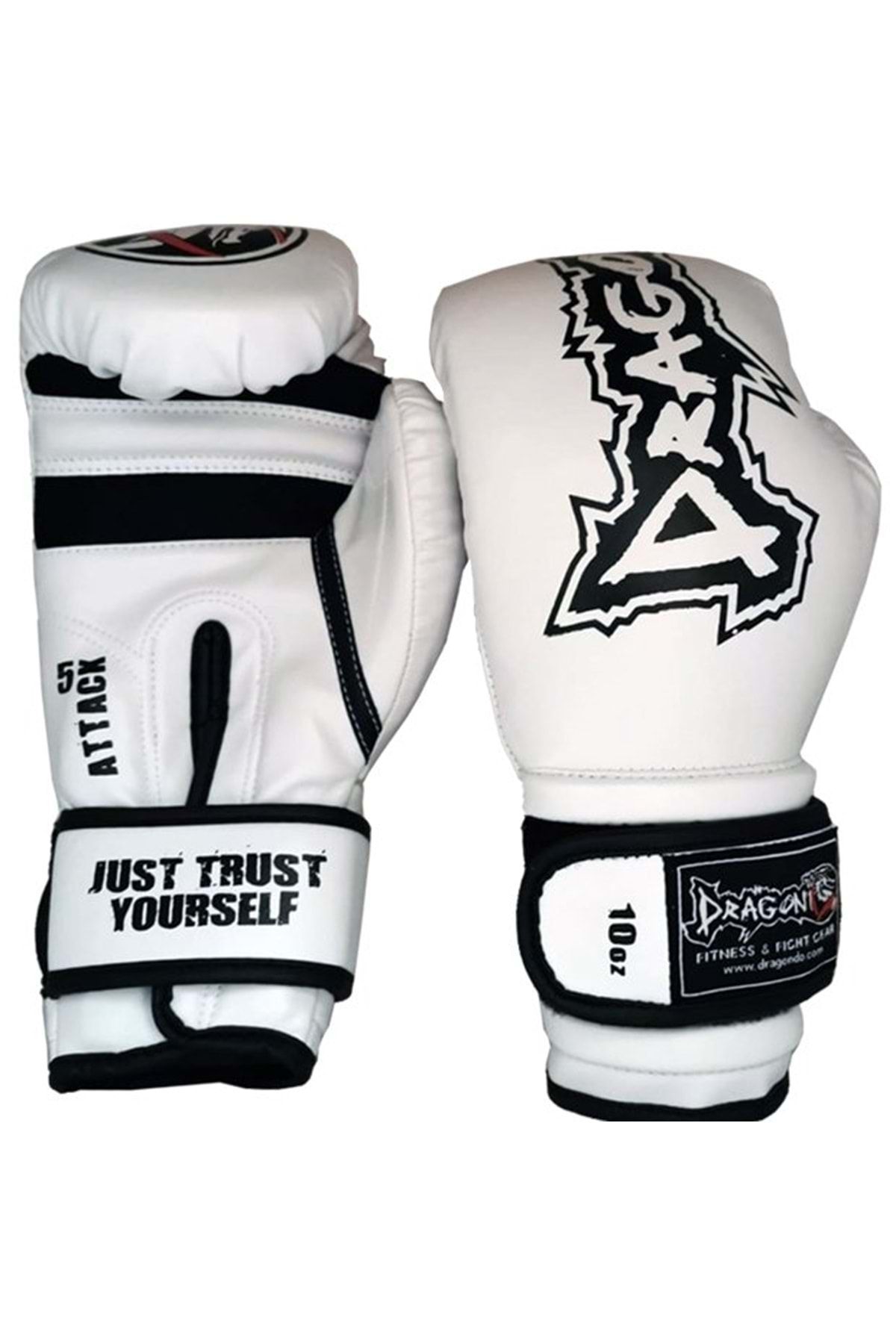 Dragon 5 Boks Eldiveni 12 Oz Beyaz