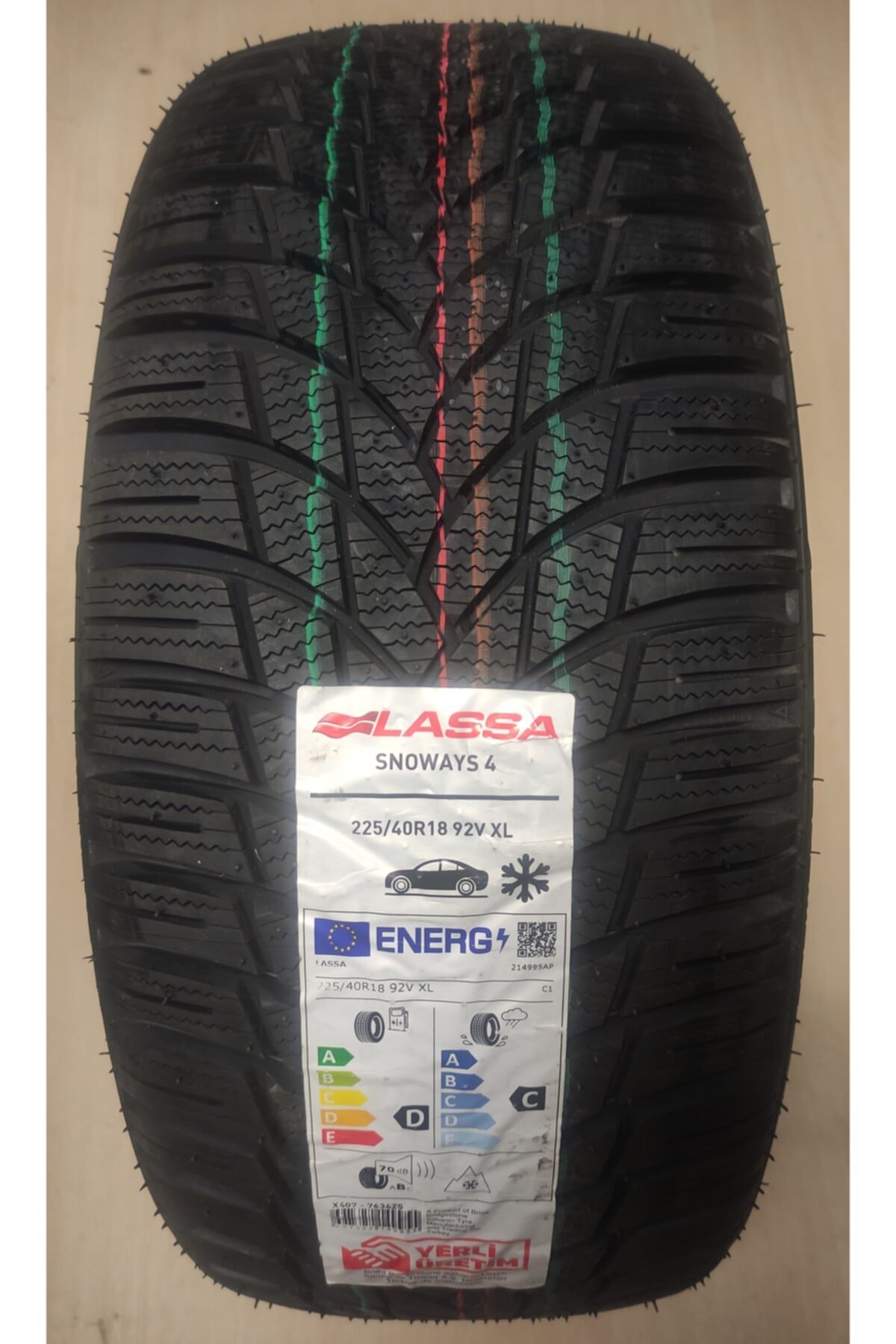 Lassa 225/40/r18 Snoways-4 92v/xl Lastik (ÜRETİM YILI: 2020-2021)