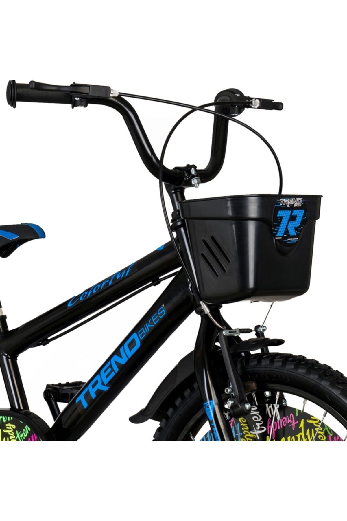 TRENDBIKE Bmx Black 20 Jant 6-10 Yaş Erkek Çocuk Bisikleti, Siyah-mavi