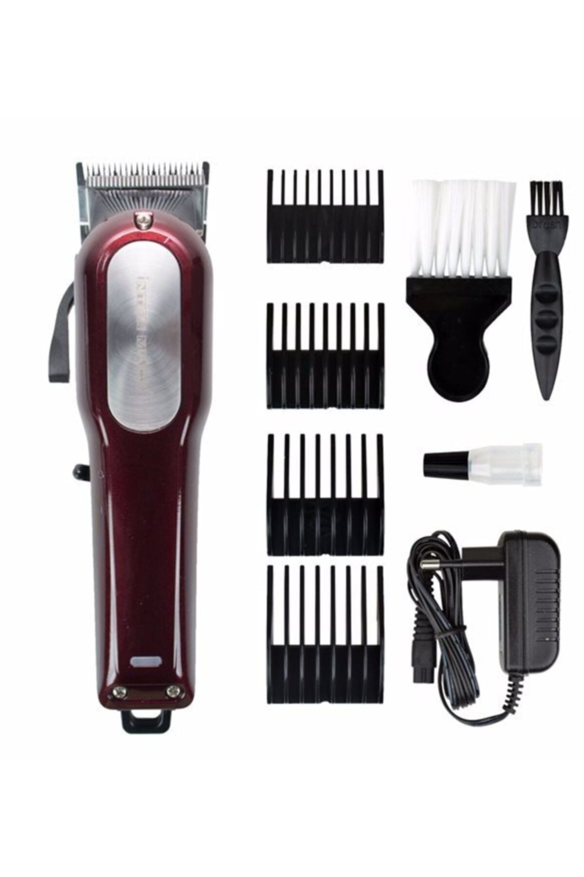 academyshop Inter Mac3 Tc-1453 Profesyonel Çelik Bıçaklı Saç Sakal Traş Makinesi