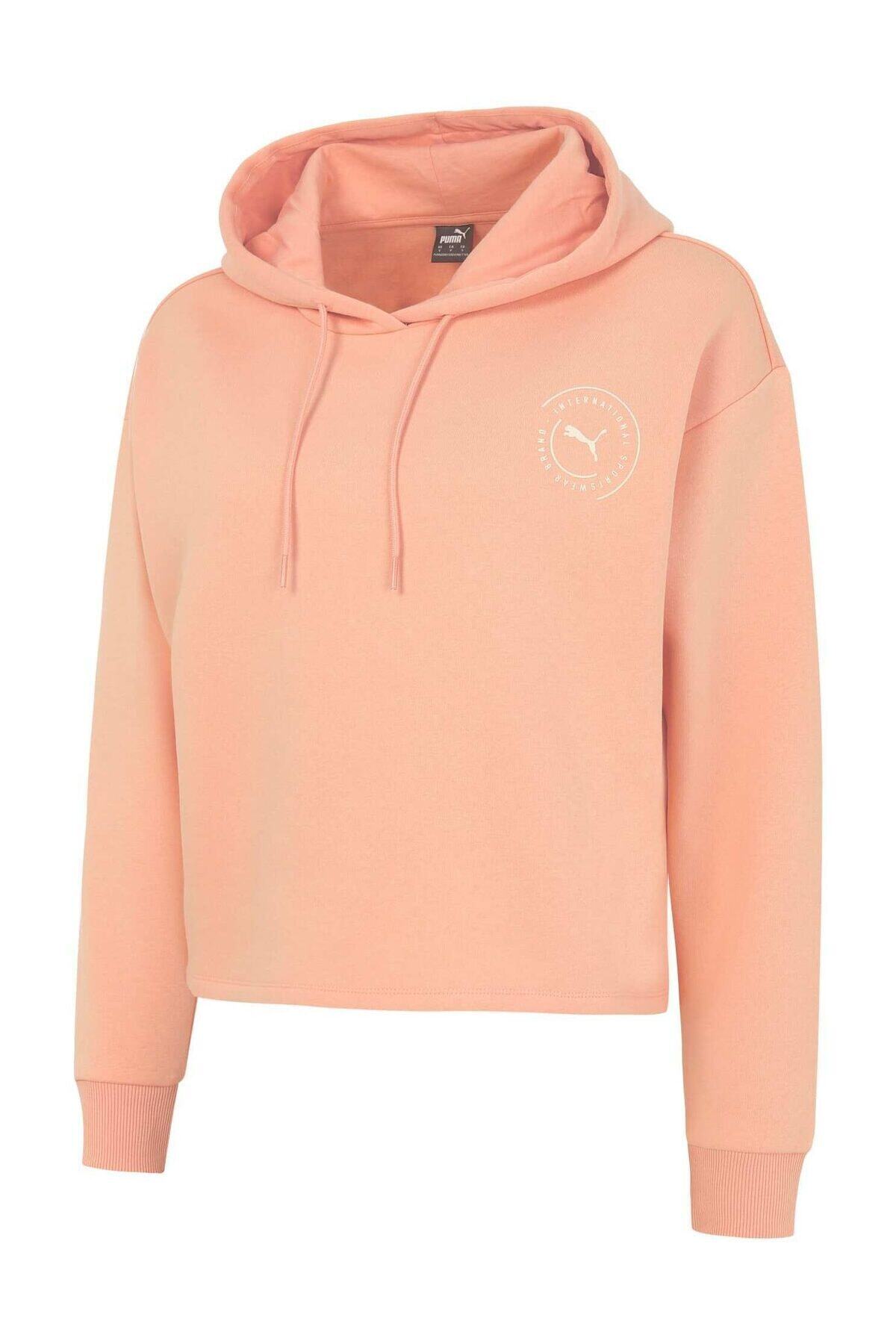 Puma GRAPHIC Fleece Kadın Kısa Kesim Bluz