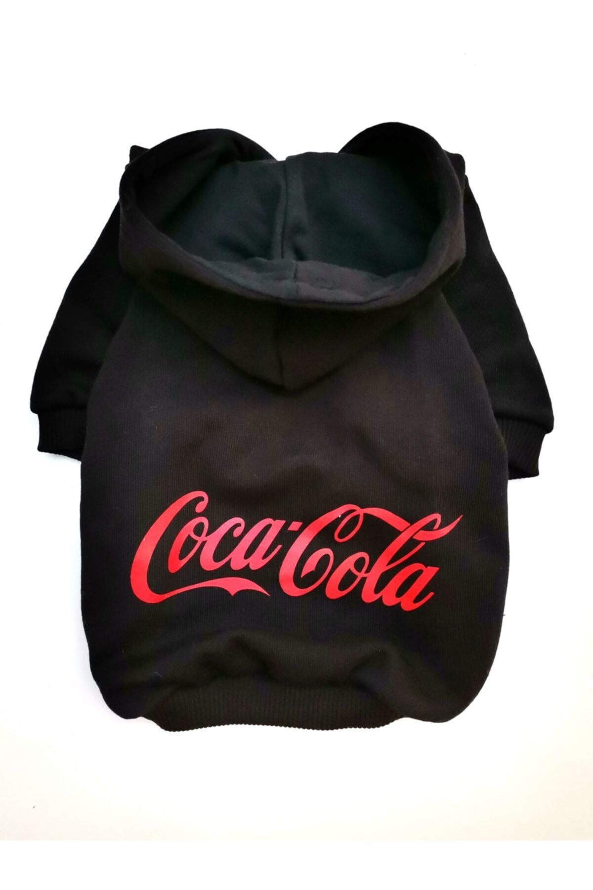 PATİBÖR Siyah Kapşonlu Kola Sweat