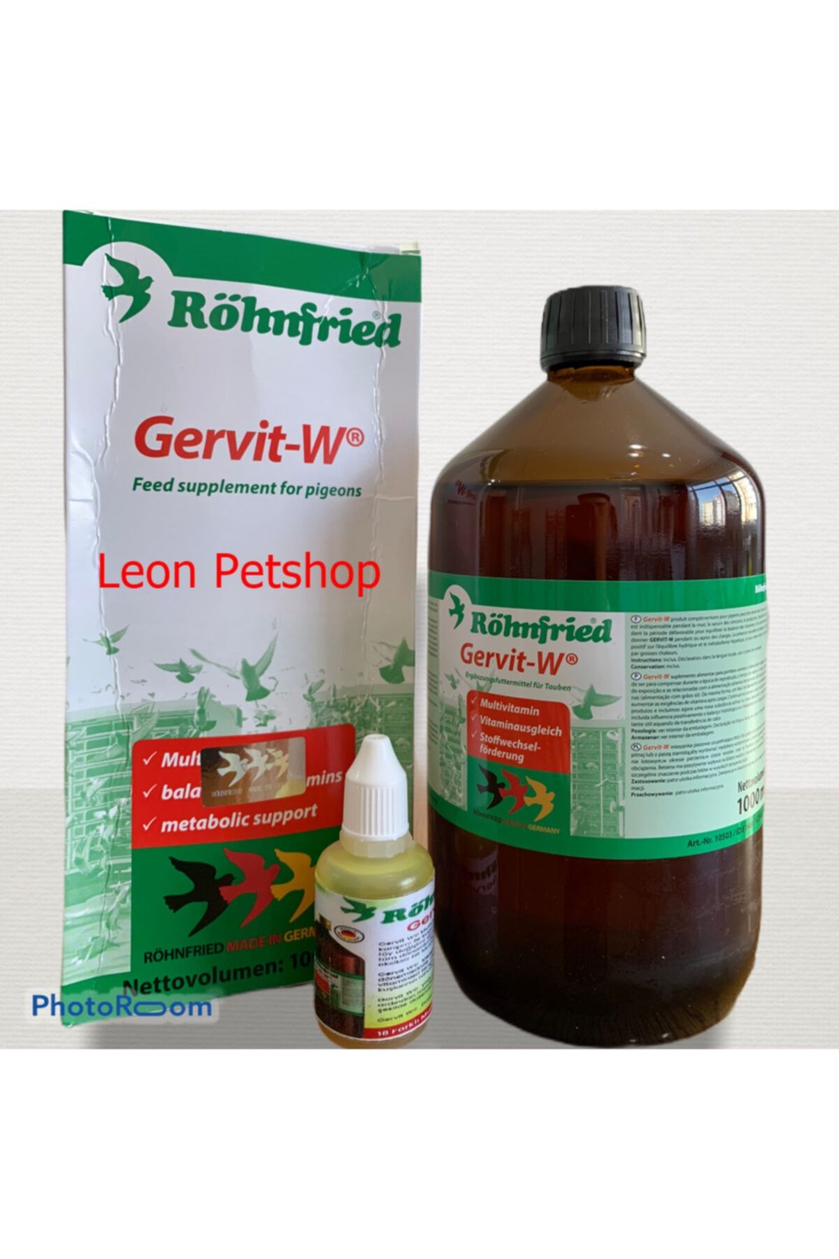 Röhnfried Kafes Kuşları İçin Vitamin Gervit W  Multivitamin 20 ml  En İyi Kuş Vitamini