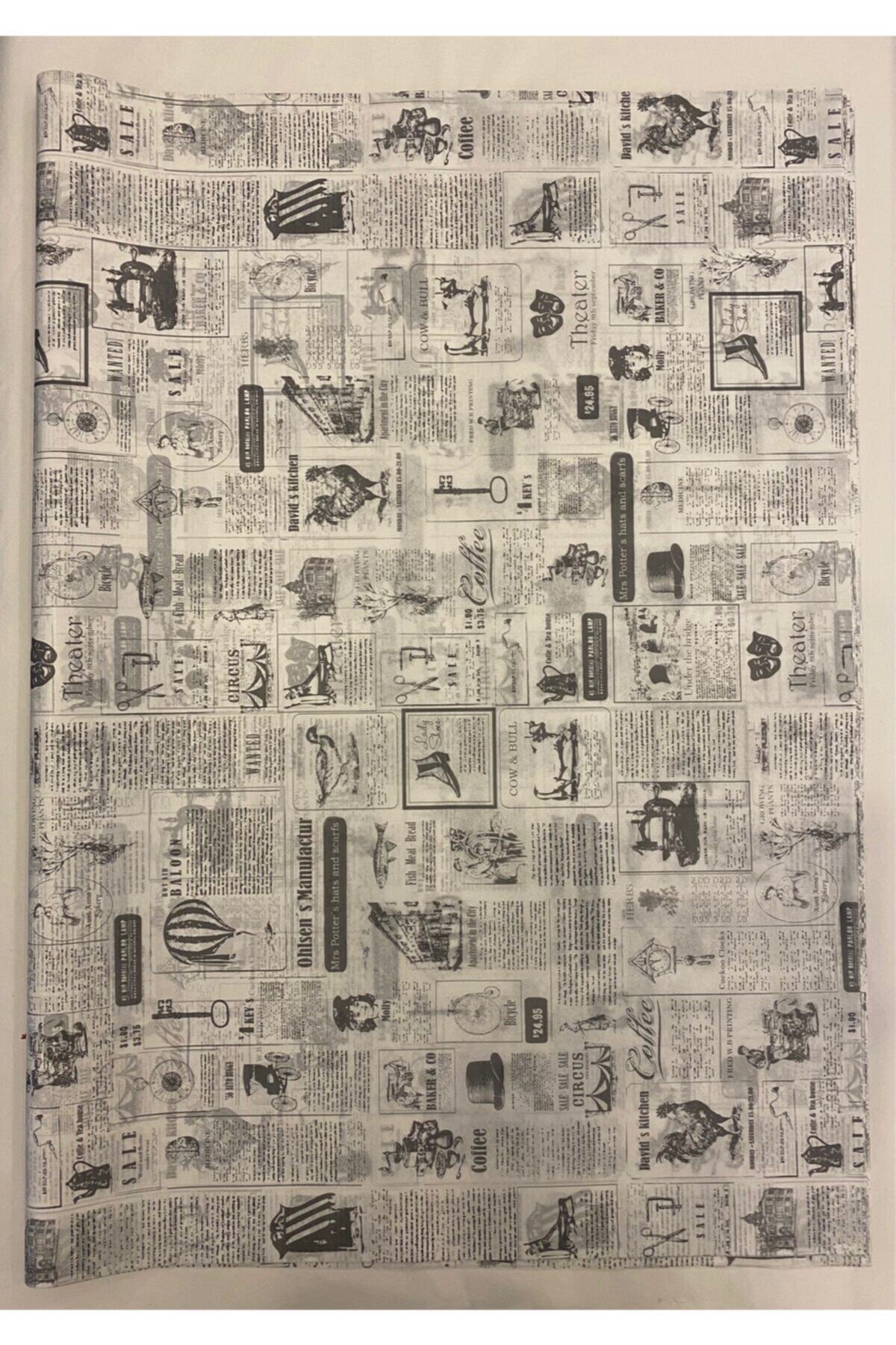 PRIMOPACK 70x100cm Desenli Pelur Kağıdı Tabaka 25adet