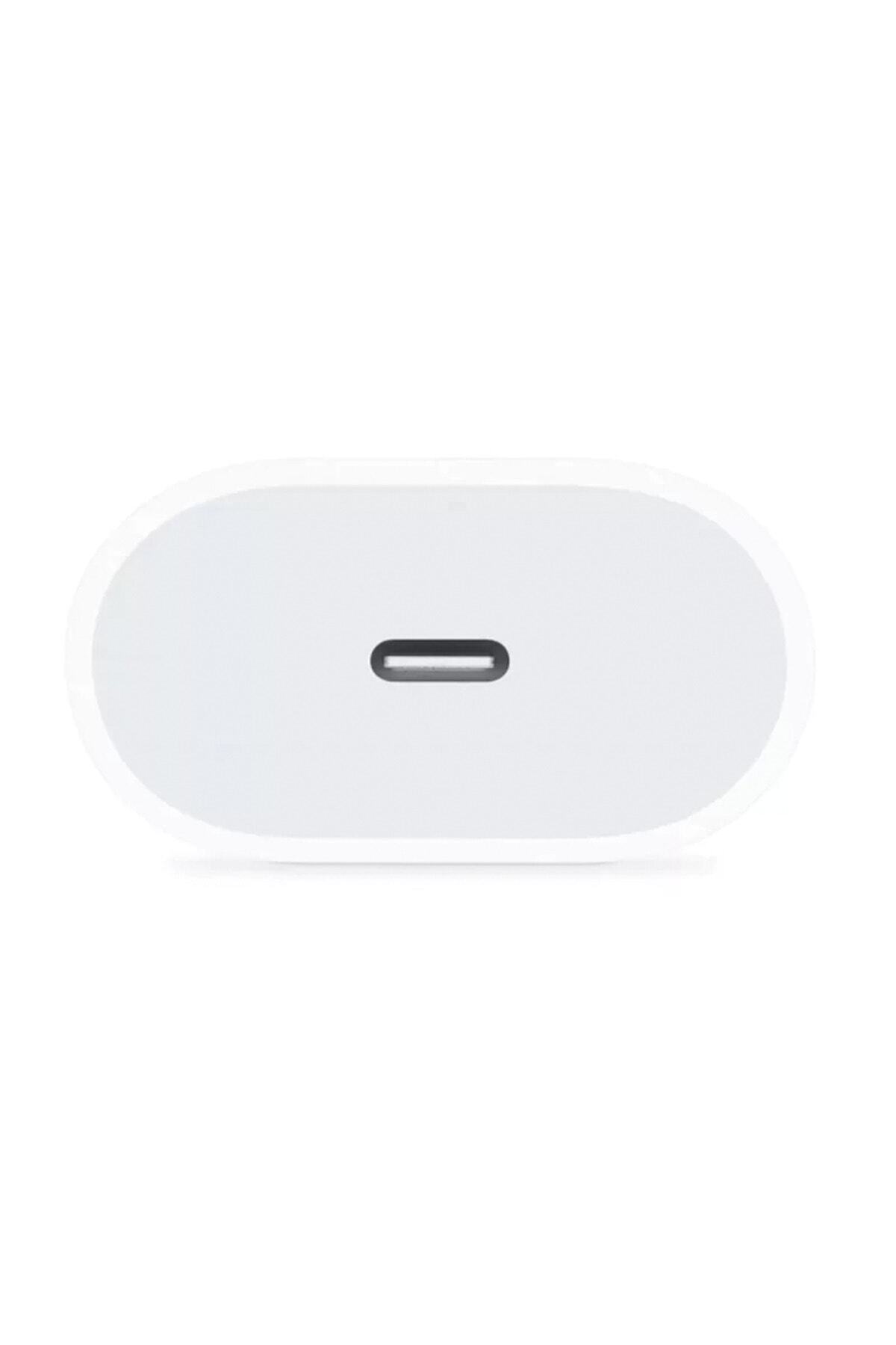 NOYİSKA Iphone 7 Plus Uyumlu Yeni Model Type-c Girişli Şarj Aleti Başlığı Hızlı Şarz Cihazı Adaptör