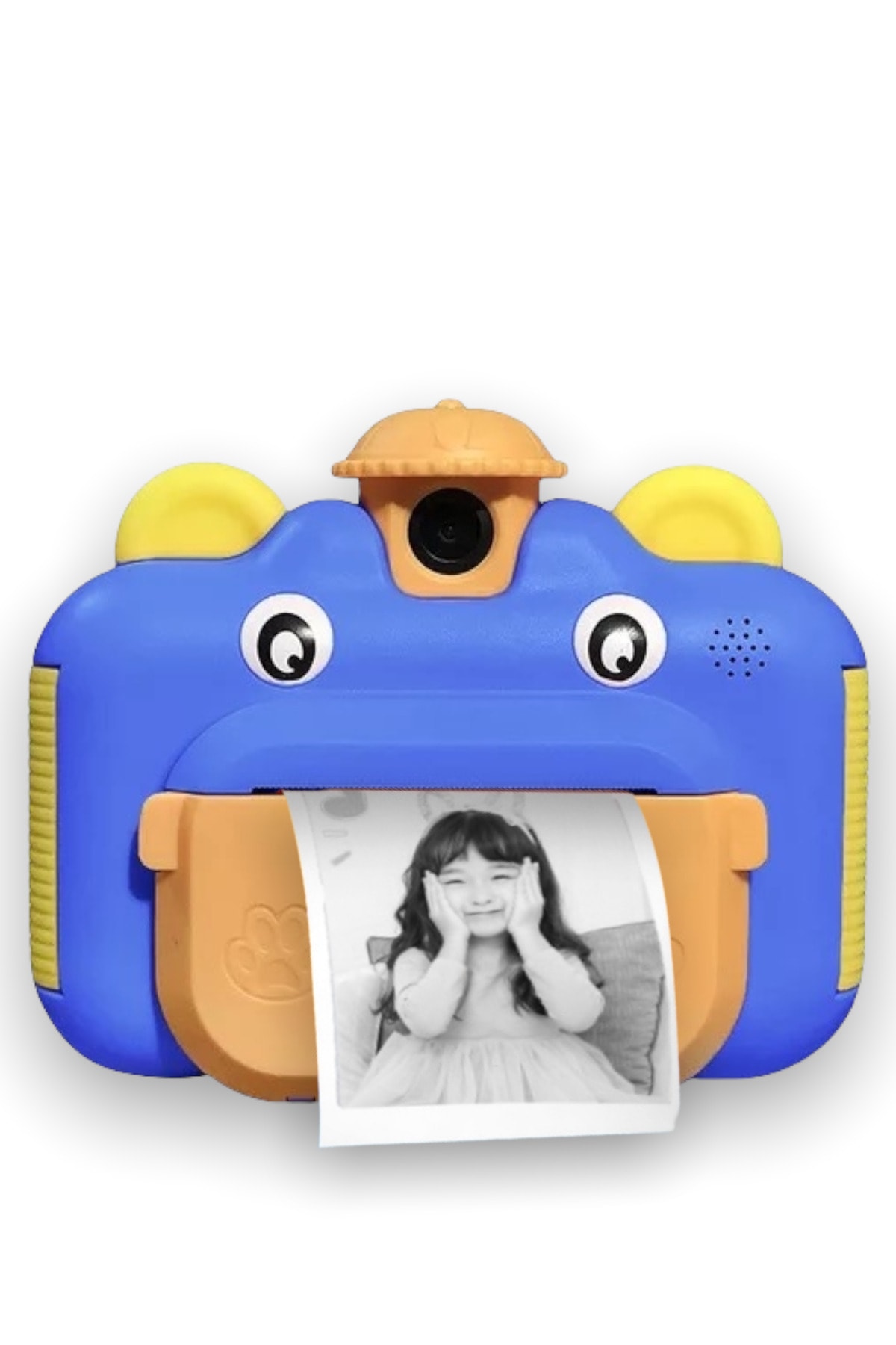 MATEO Çocuklar Için Instant Print Mavi 1080p Hd Kids Camera Anında Baskı Digital Fotoğraf Makinesi