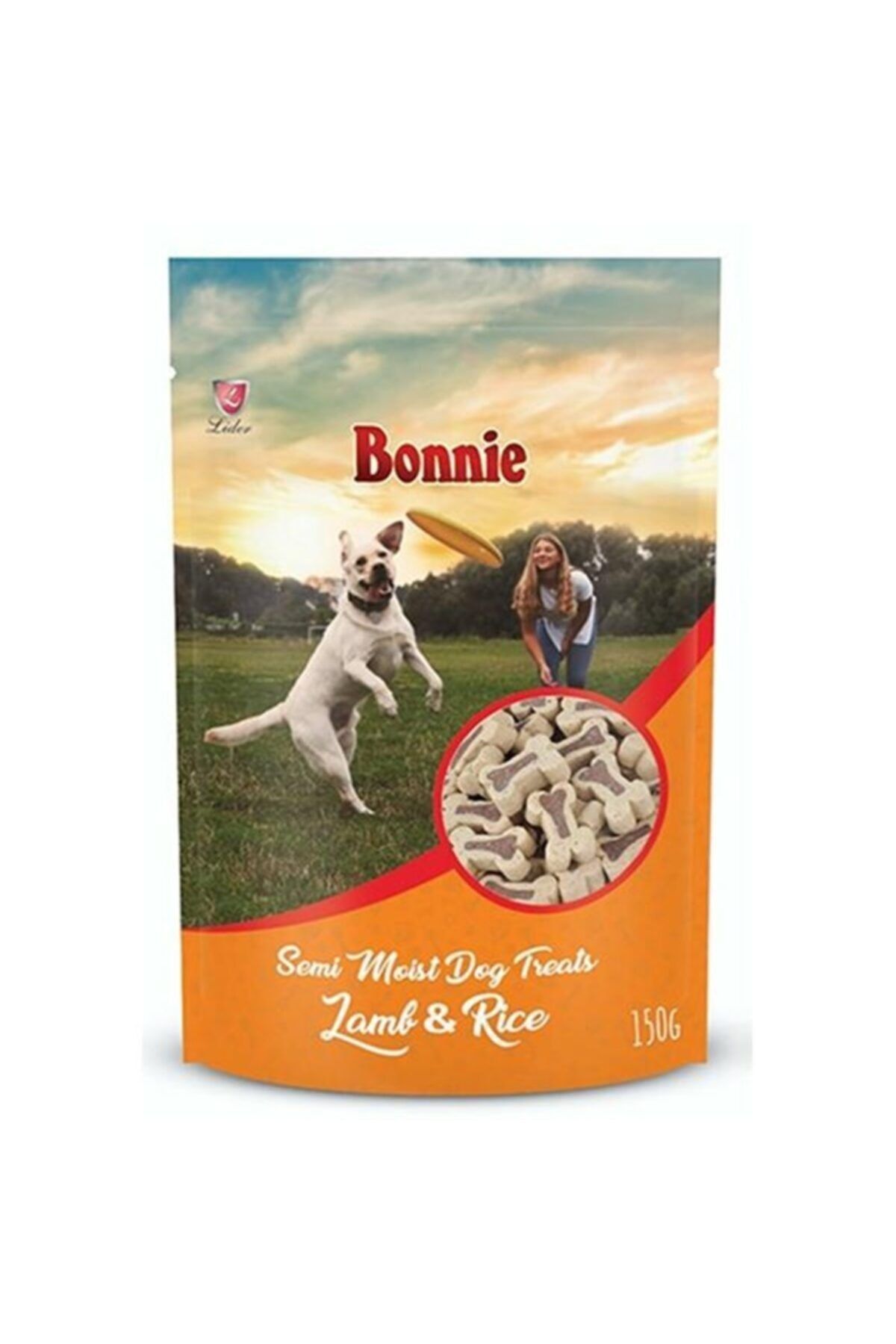 Çeşitli Bonnie Semi Moist Kuzu Etli Köpek Ödül Maması 150 Gr