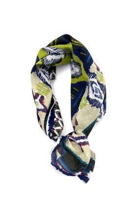 Kilim Desenli Pamuklu Bandana Fular Image 0