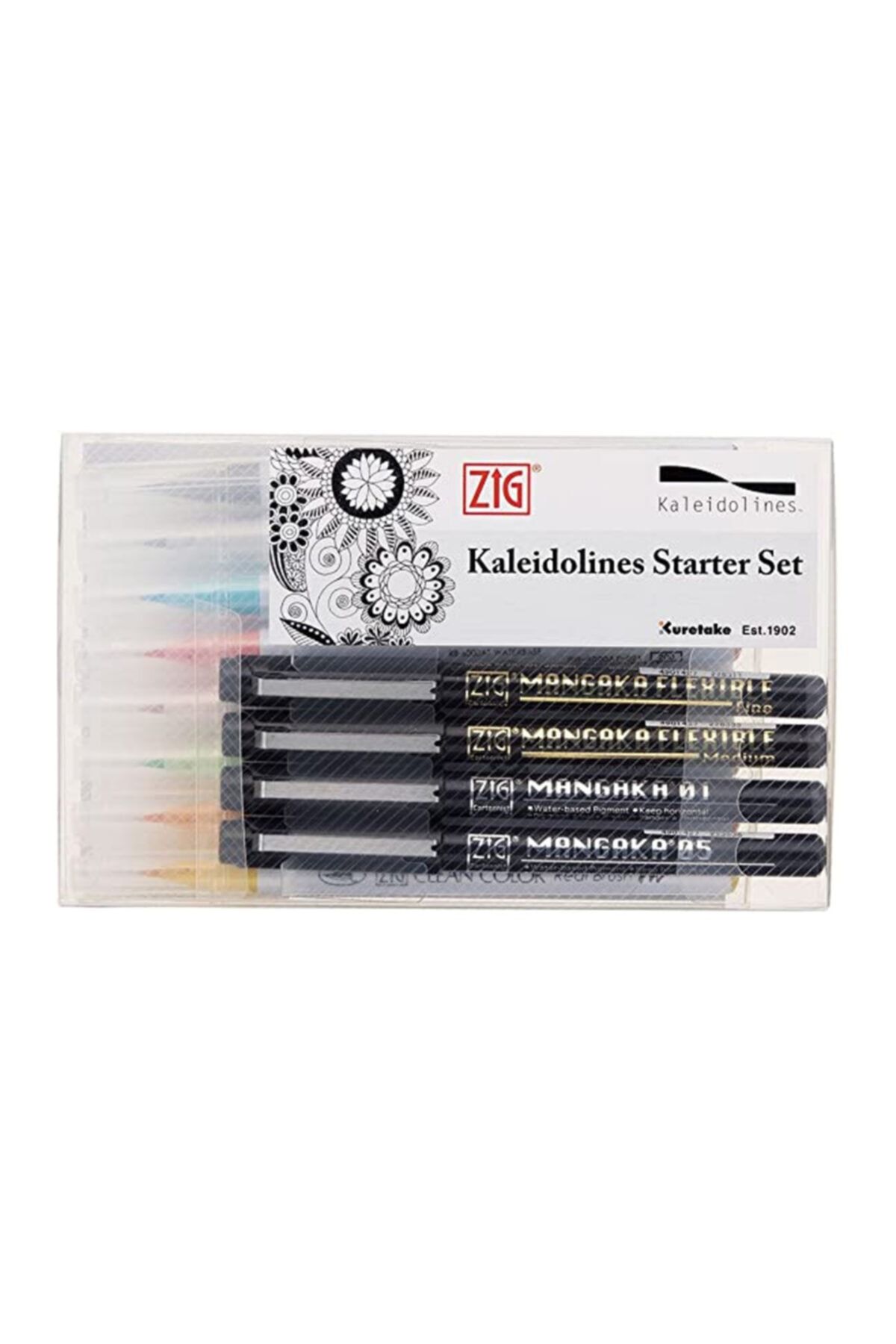 Zig Kaleidolines Starter - Çizim Teknikleri Başlangıç Seti Klst-001