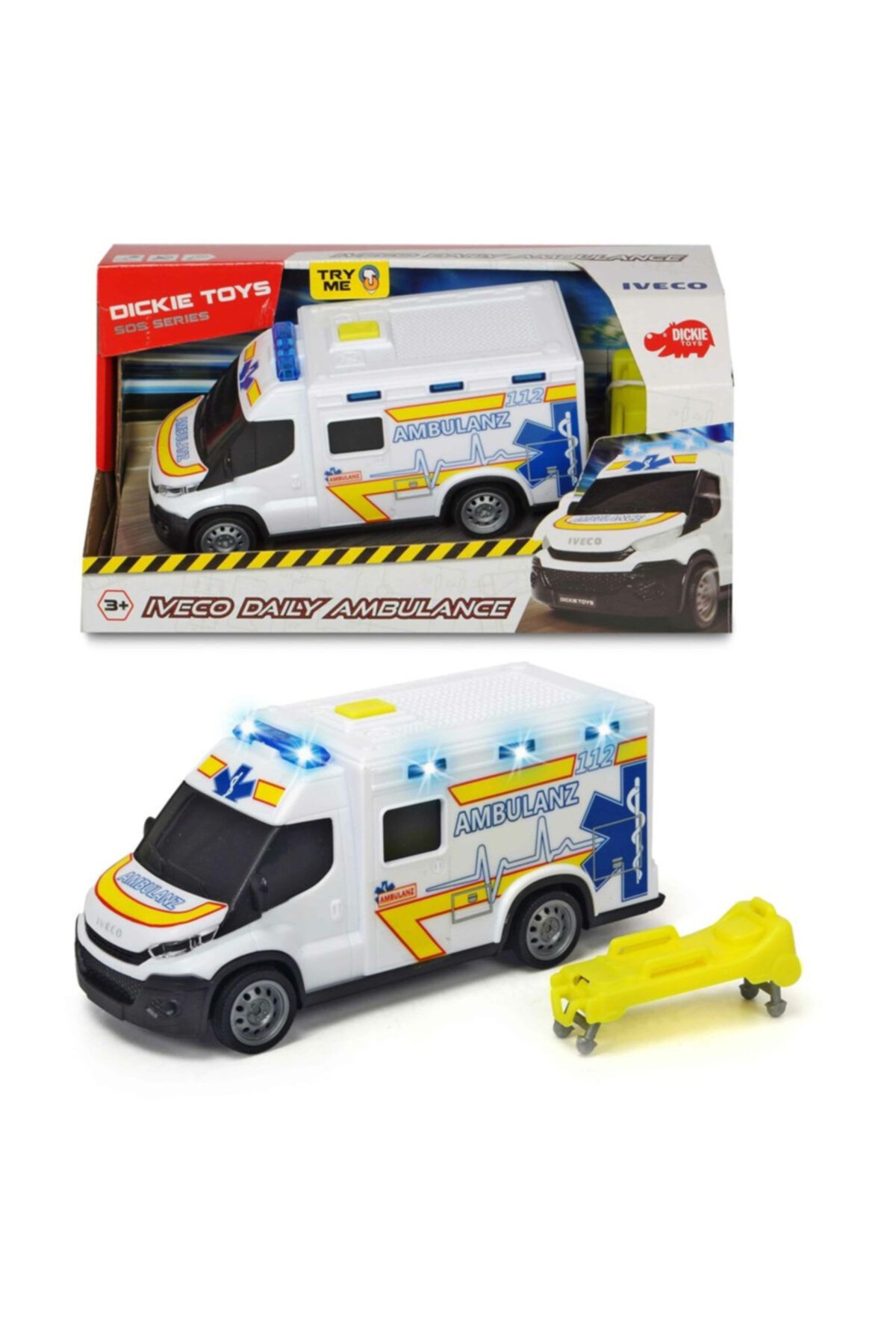 Simba Dickie Toys Iveco Daily Sesli Ve Işıklı Ambulans 203713012