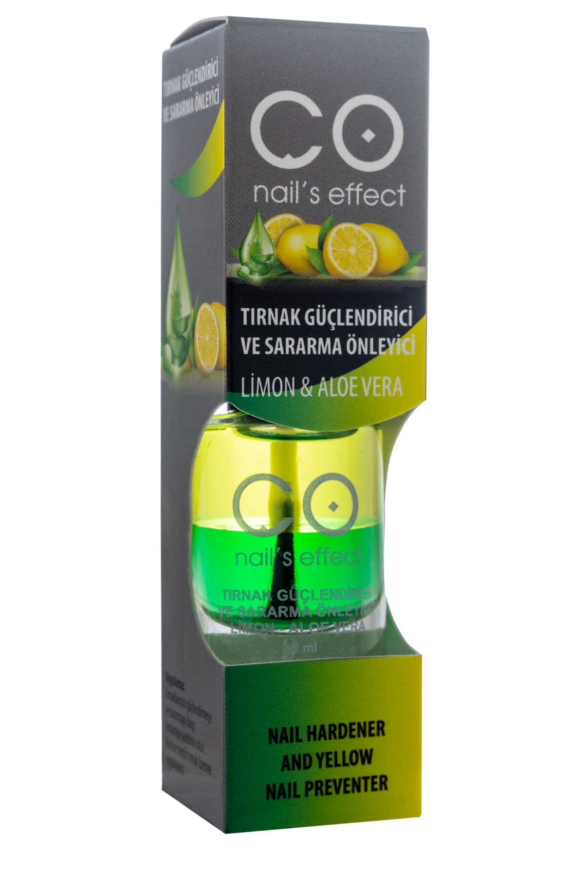 CO Nail's Effect Tırnak Güçlendirici Ve Sararma Önleyici 12ml