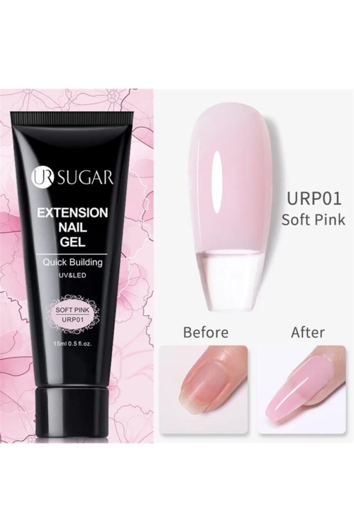 URSUGAR Poly Extension Gel Soft Pink (49154-1)