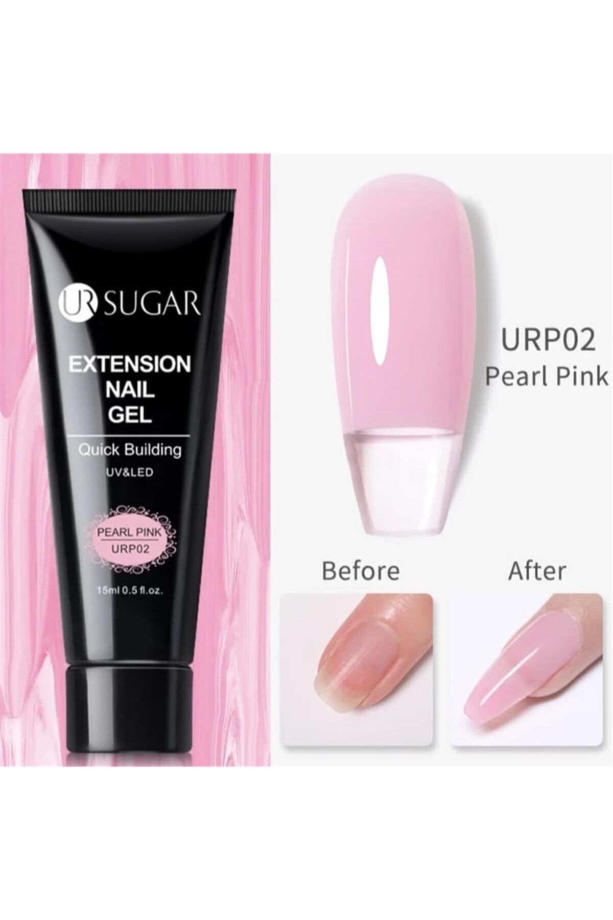 URSUGAR Poly Extension Gel Pearl Pink (49154-2)