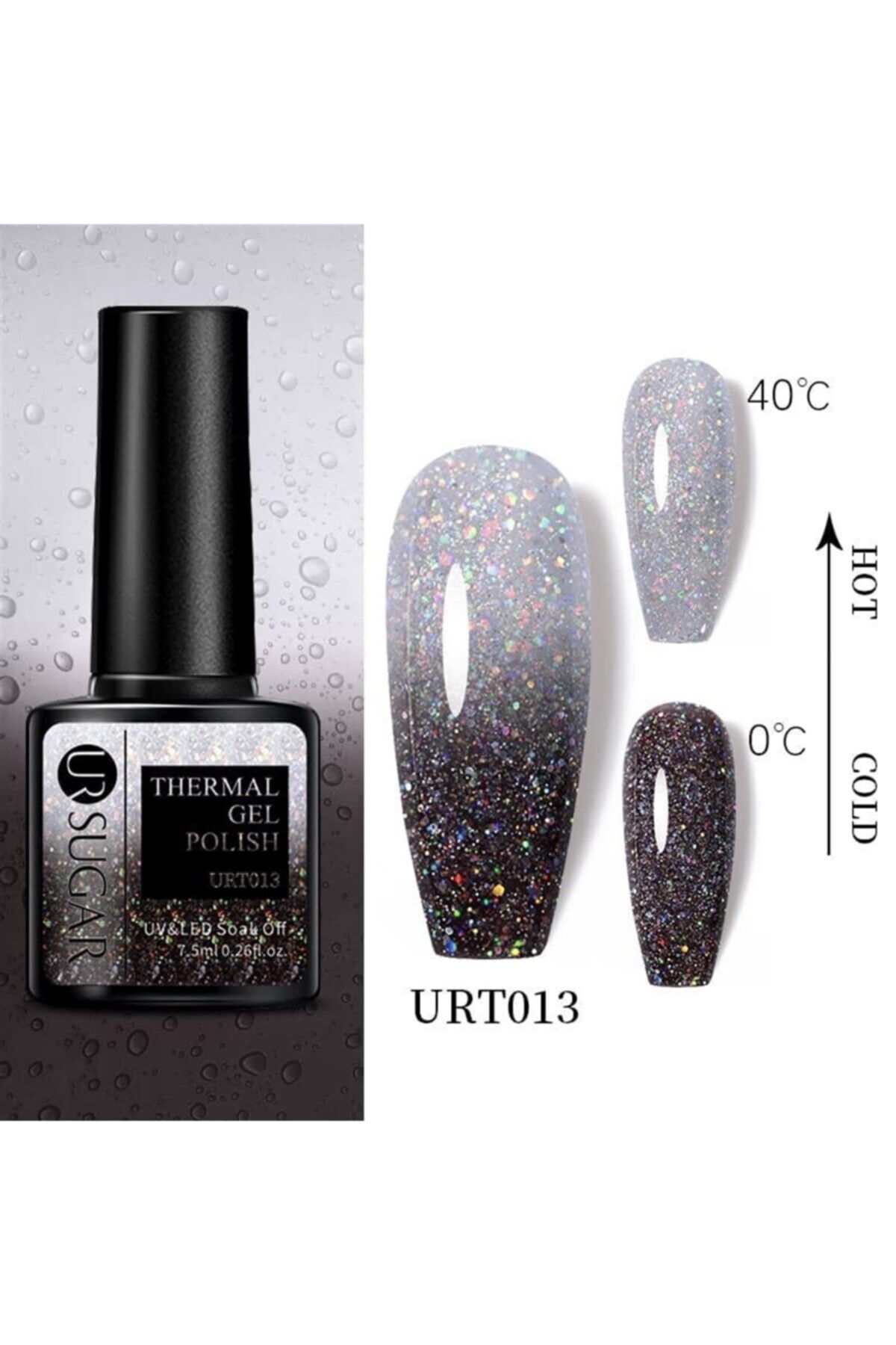 URSUGAR Termal Oje Urt013(renk Değiştiren) 53255-13
