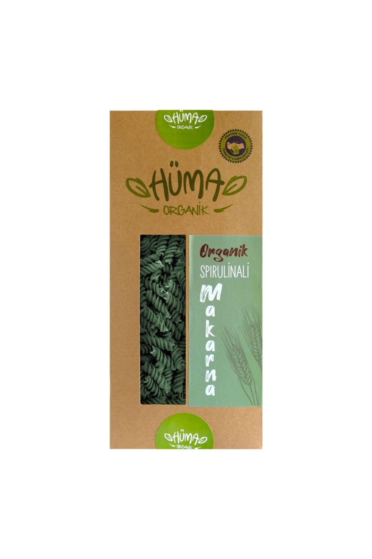 Hüma Organik Spirulinalı Makarna 350 Gr