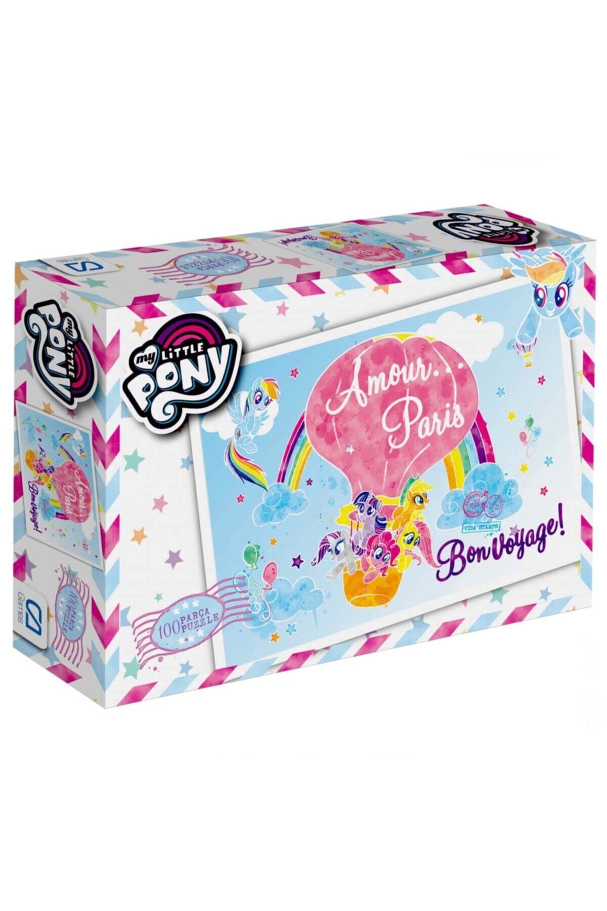 CA Games Yılın Ilk Fırsatları - My Little Pony 100 Parça Kutulu Puzzle - ™ Beyaz At®