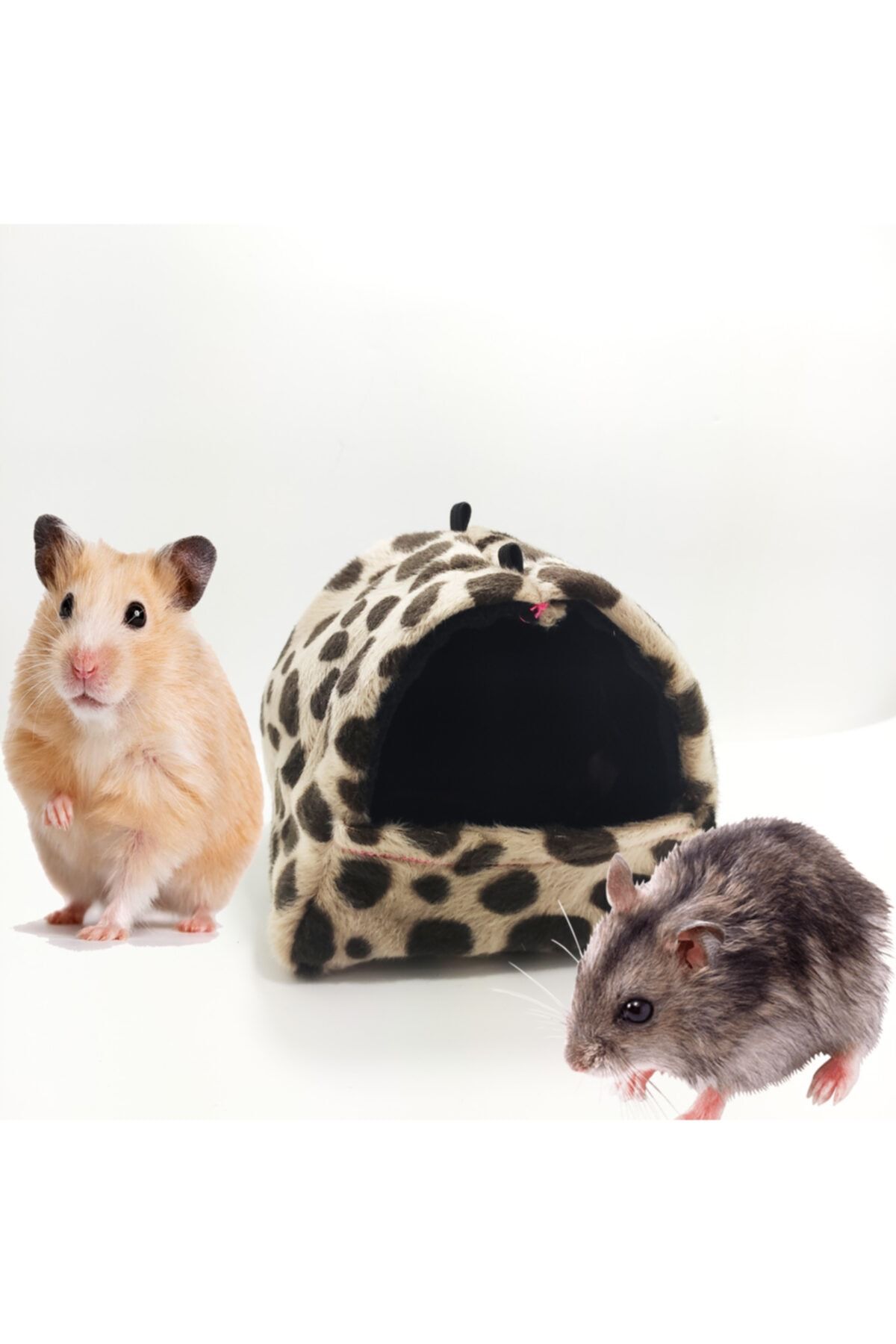 ozzipetshop Gonzales Hamster Evi , Sıcak Peluş Hamster Yuvası