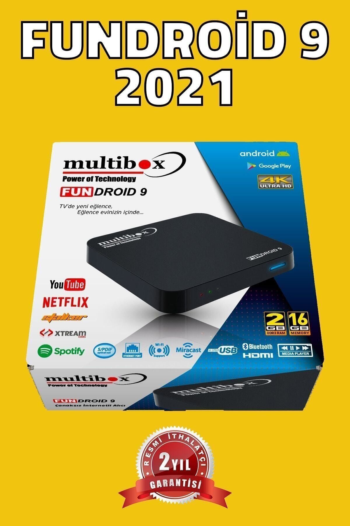 multibox Android Tv Box Fundroid 9 2 gb 16 gb